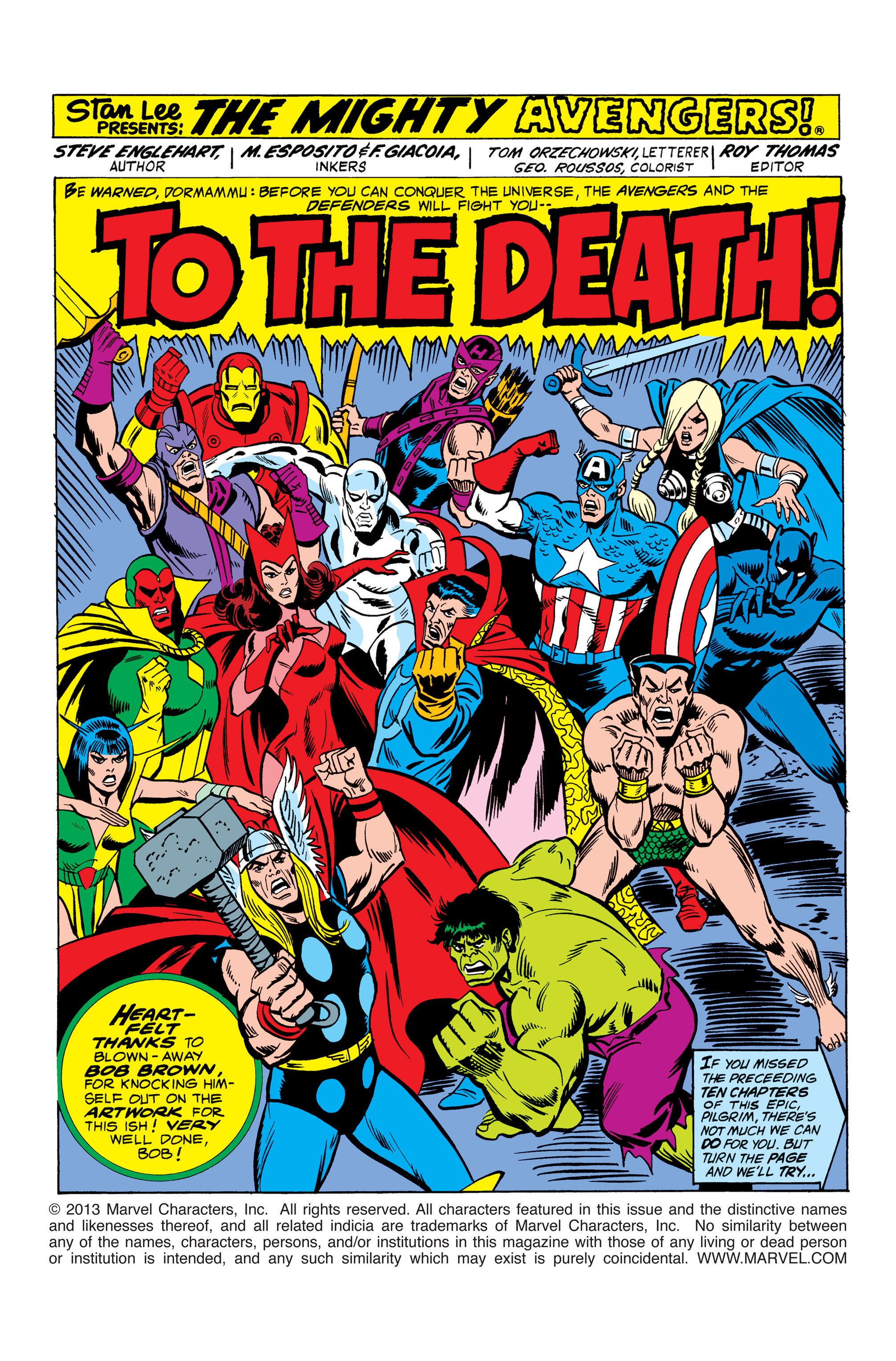 Read online Marvel Masterworks: The Avengers comic -  Issue # TPB 12 (Part 2) - 73