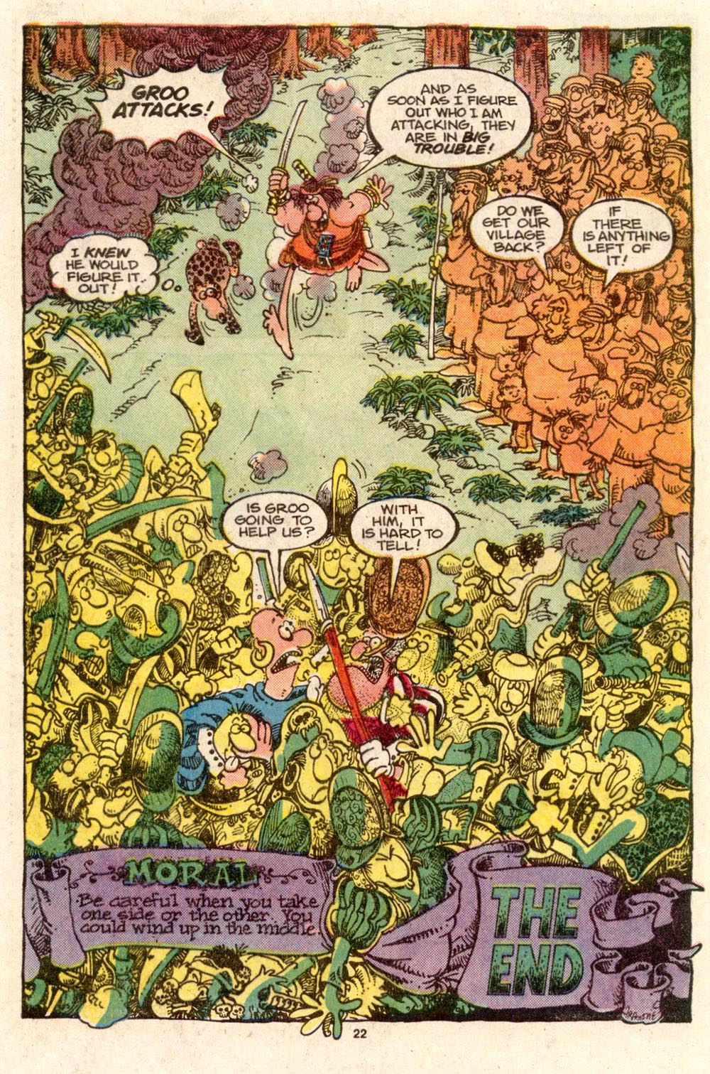 Read online Sergio Aragonés Groo the Wanderer comic -  Issue #33 - 23