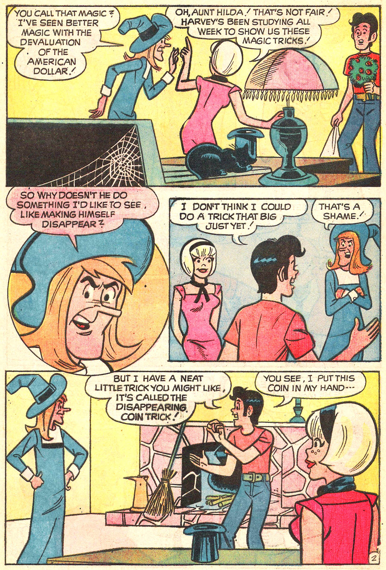 Read online Sabrina The Teenage Witch (1971) comic -  Issue #15 - 21