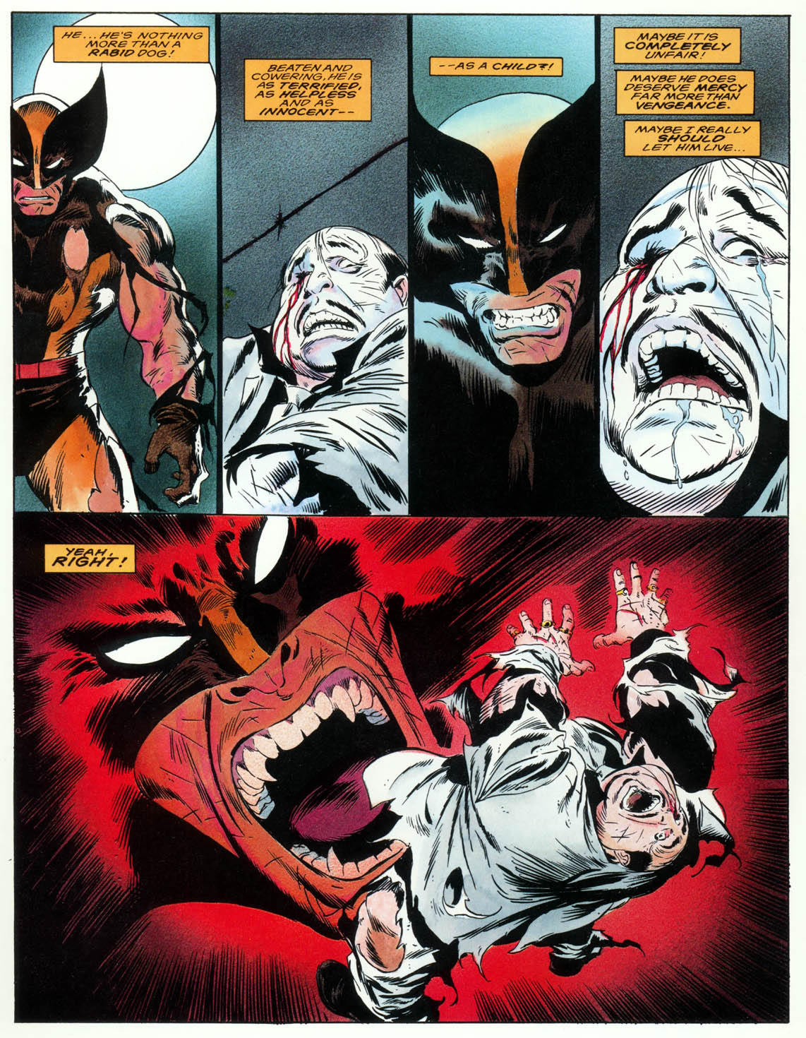 Read online Marvel Graphic Novel comic - Issue #67 - Wolverine - Bloody ...