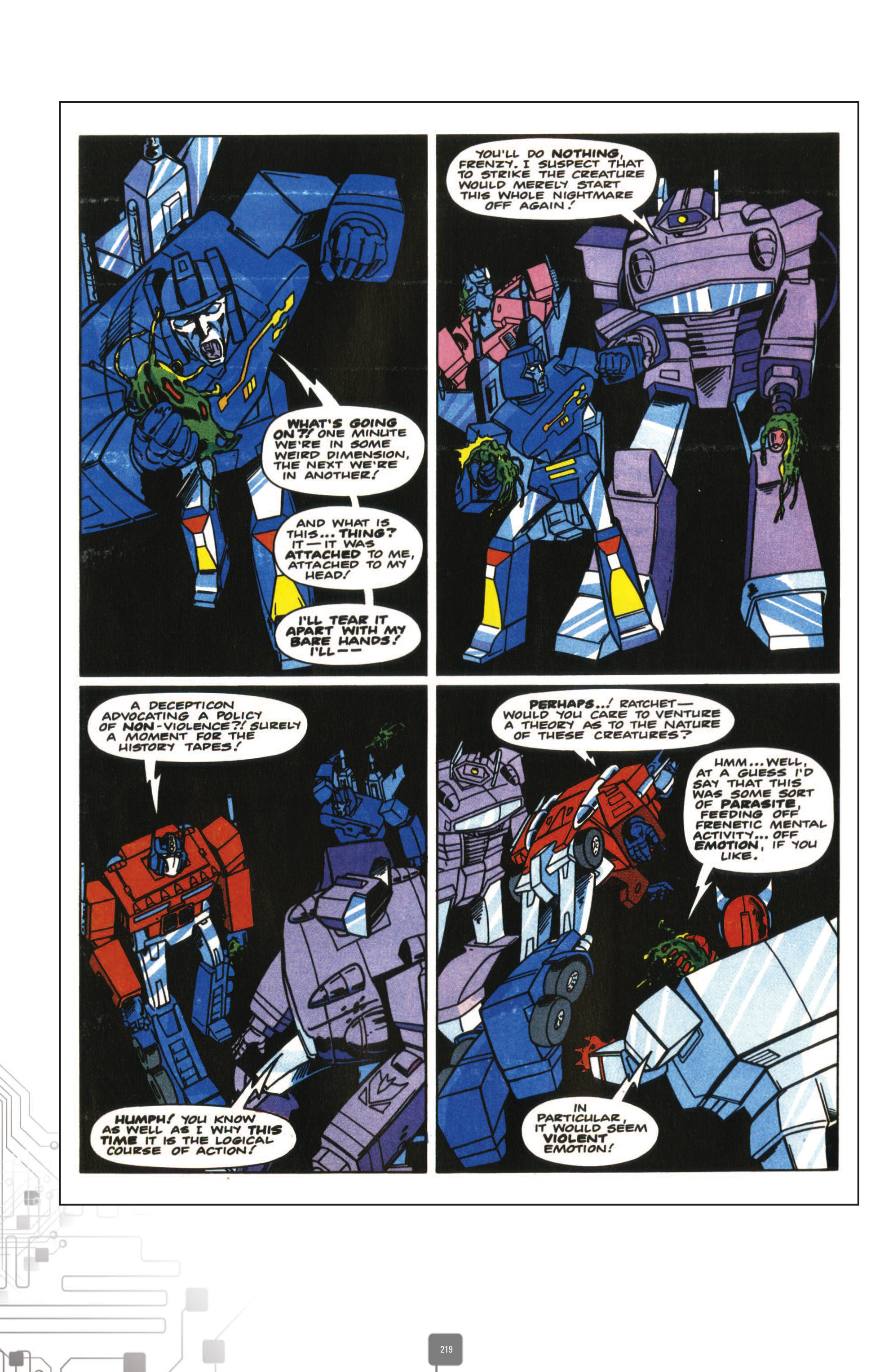 Read online The Transformers Classics UK comic -  Issue # TPB 3 - 219