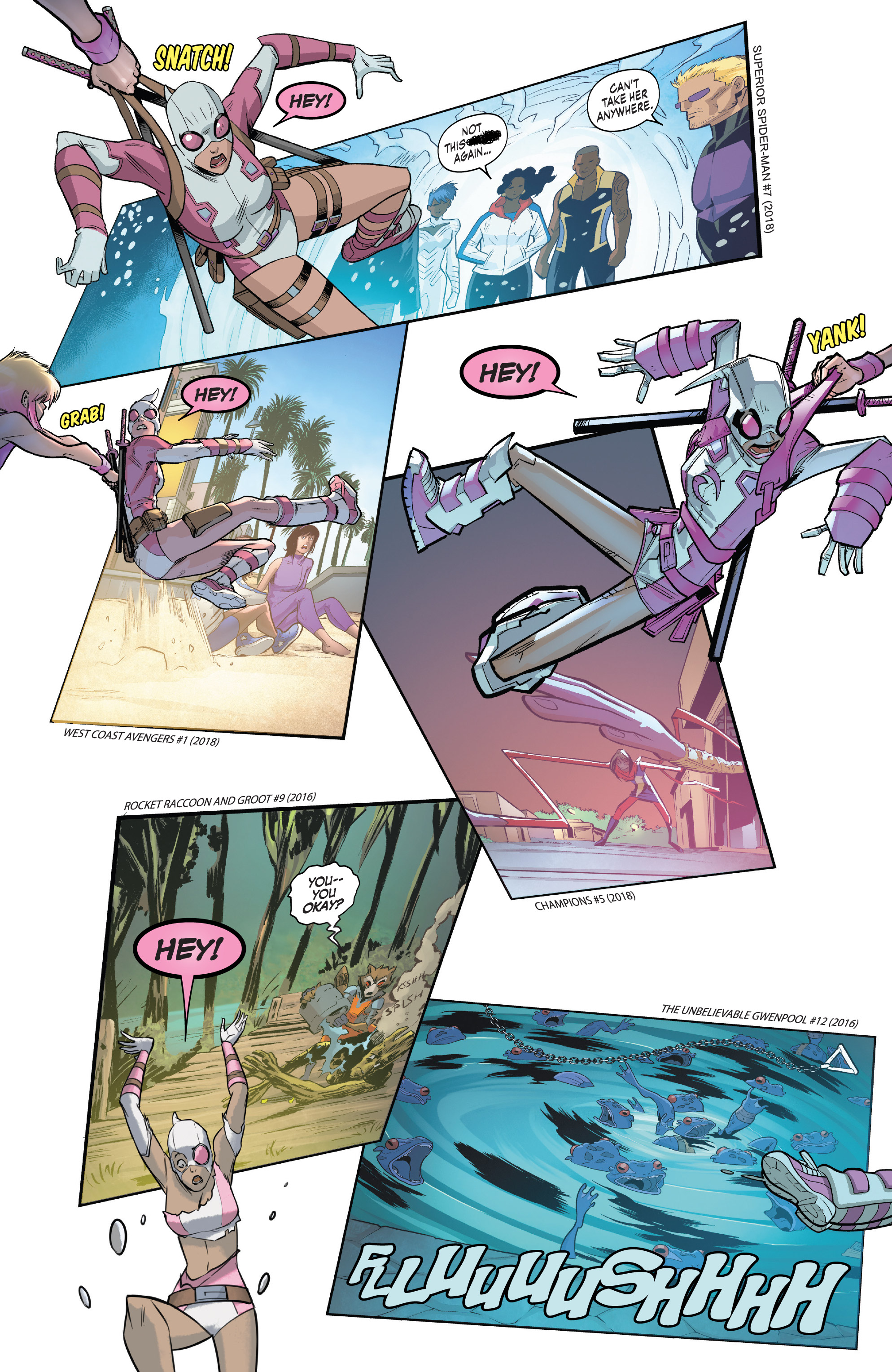 Read online Gwenpool Strikes Back comic -  Issue #4 - 8