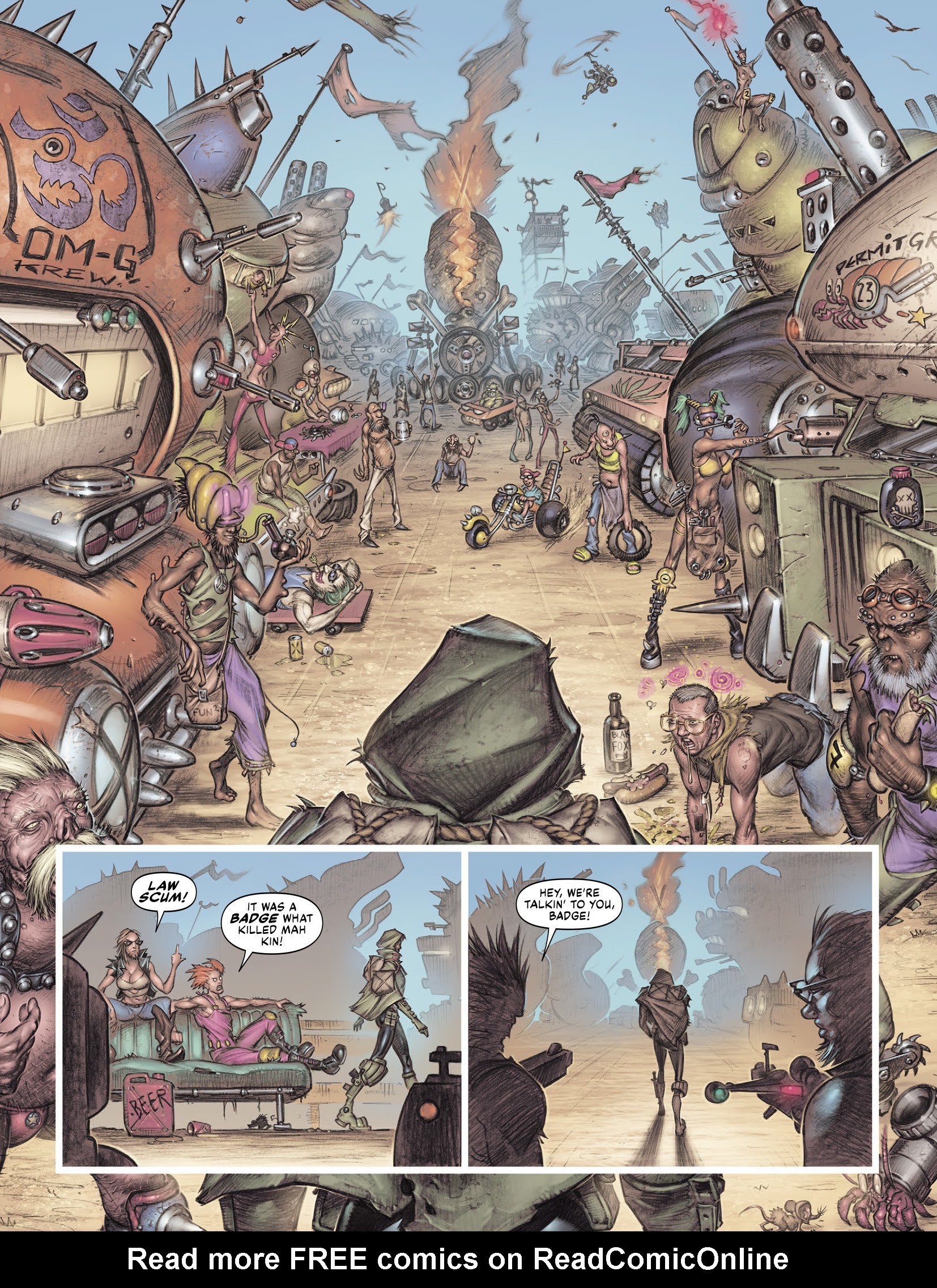 Read online Judge Dredd Megazine (Vol. 5) comic -  Issue #442 - 20