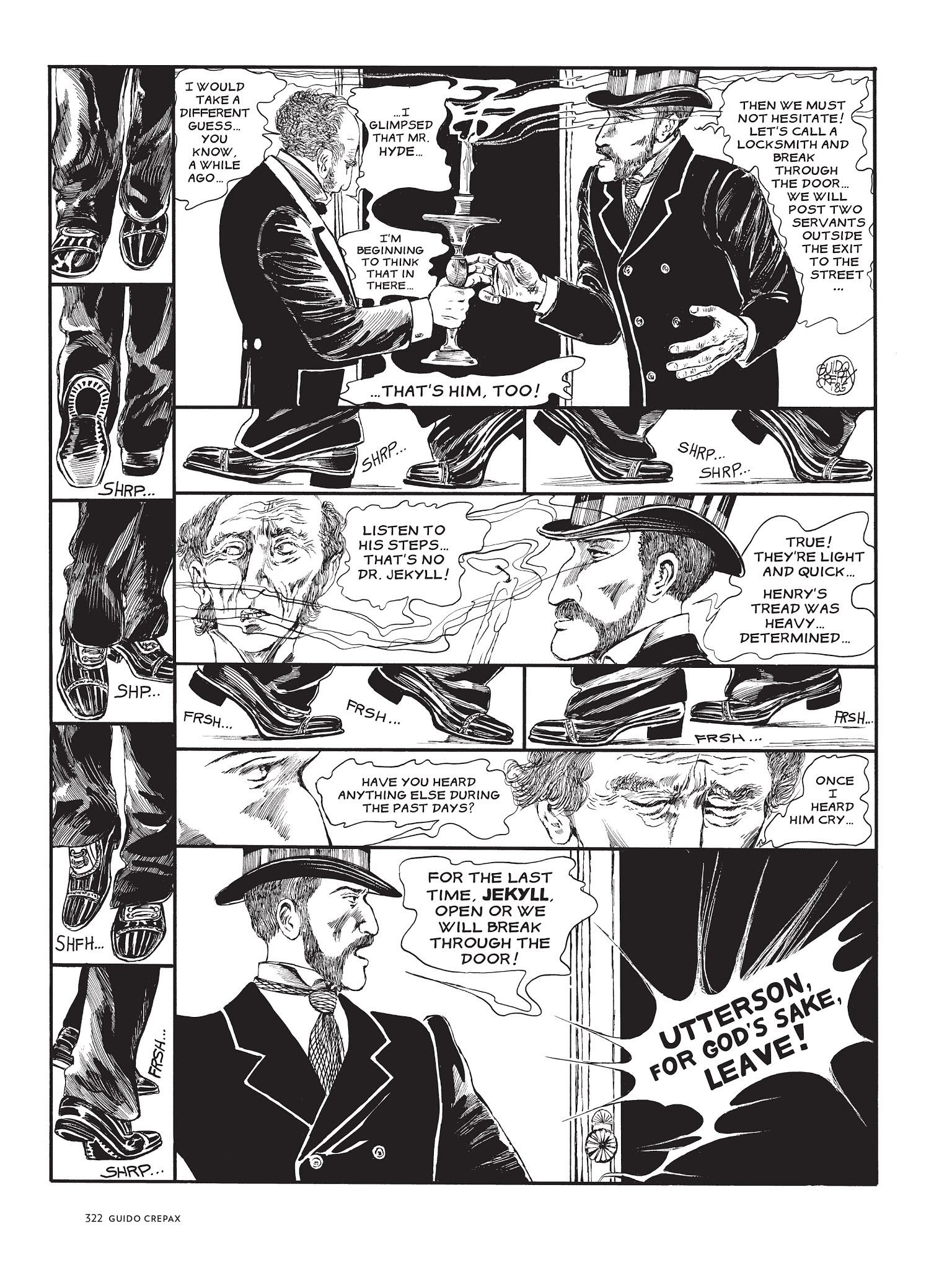 Read online The Complete Crepax comic -  Issue # TPB 3 - 309