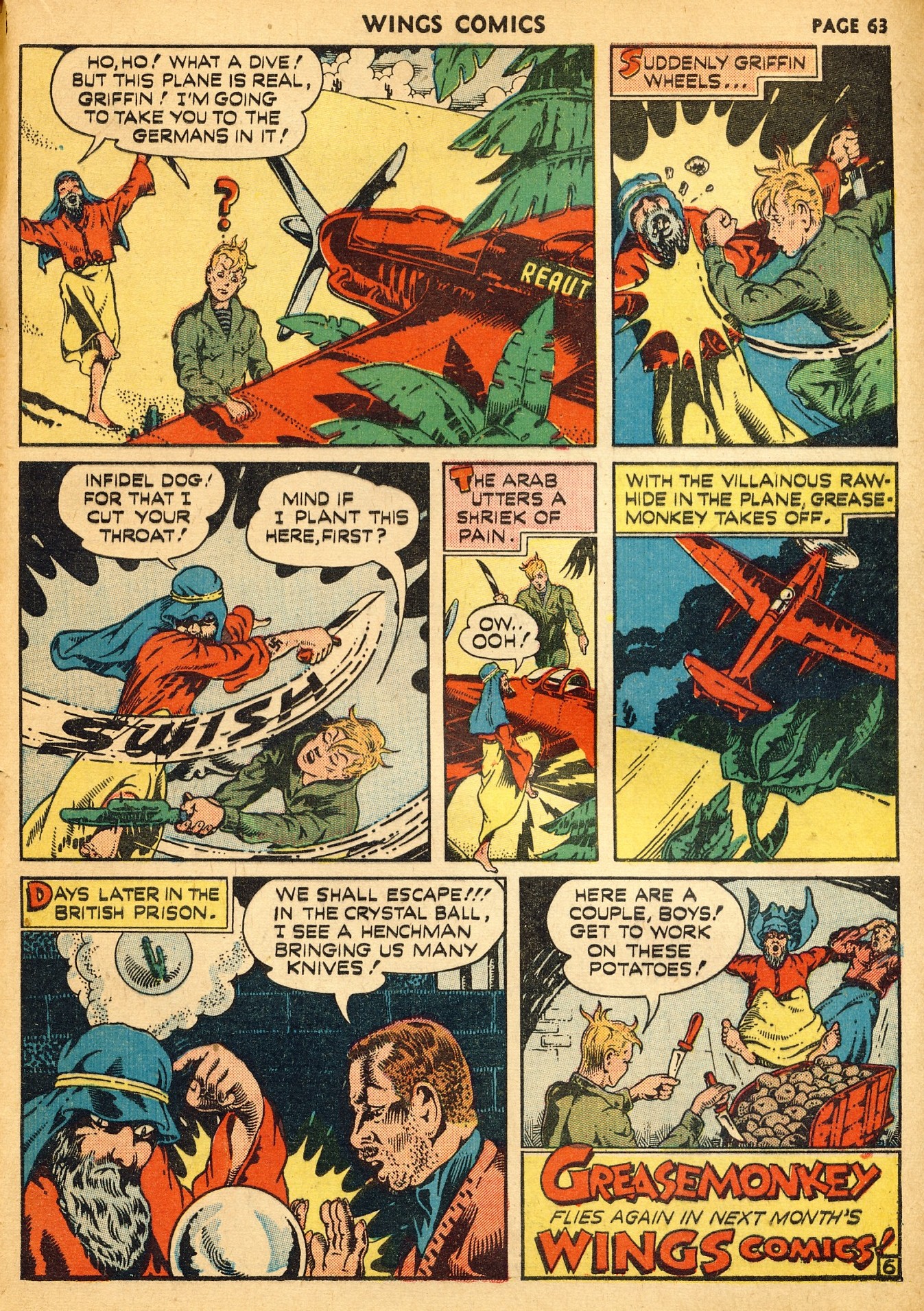 Read online Wings Comics comic -  Issue #14 - 66