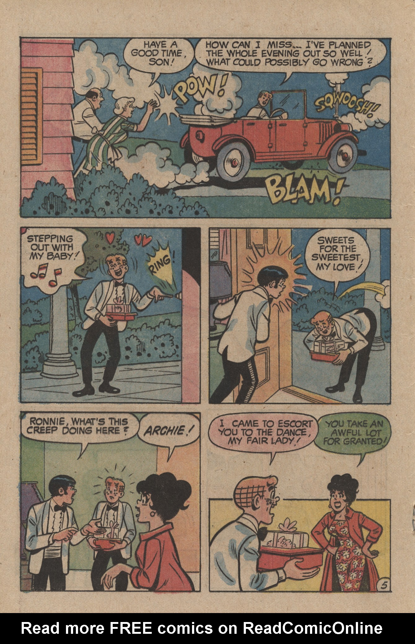 Read online Reggie and Me (1966) comic -  Issue #66 - 24