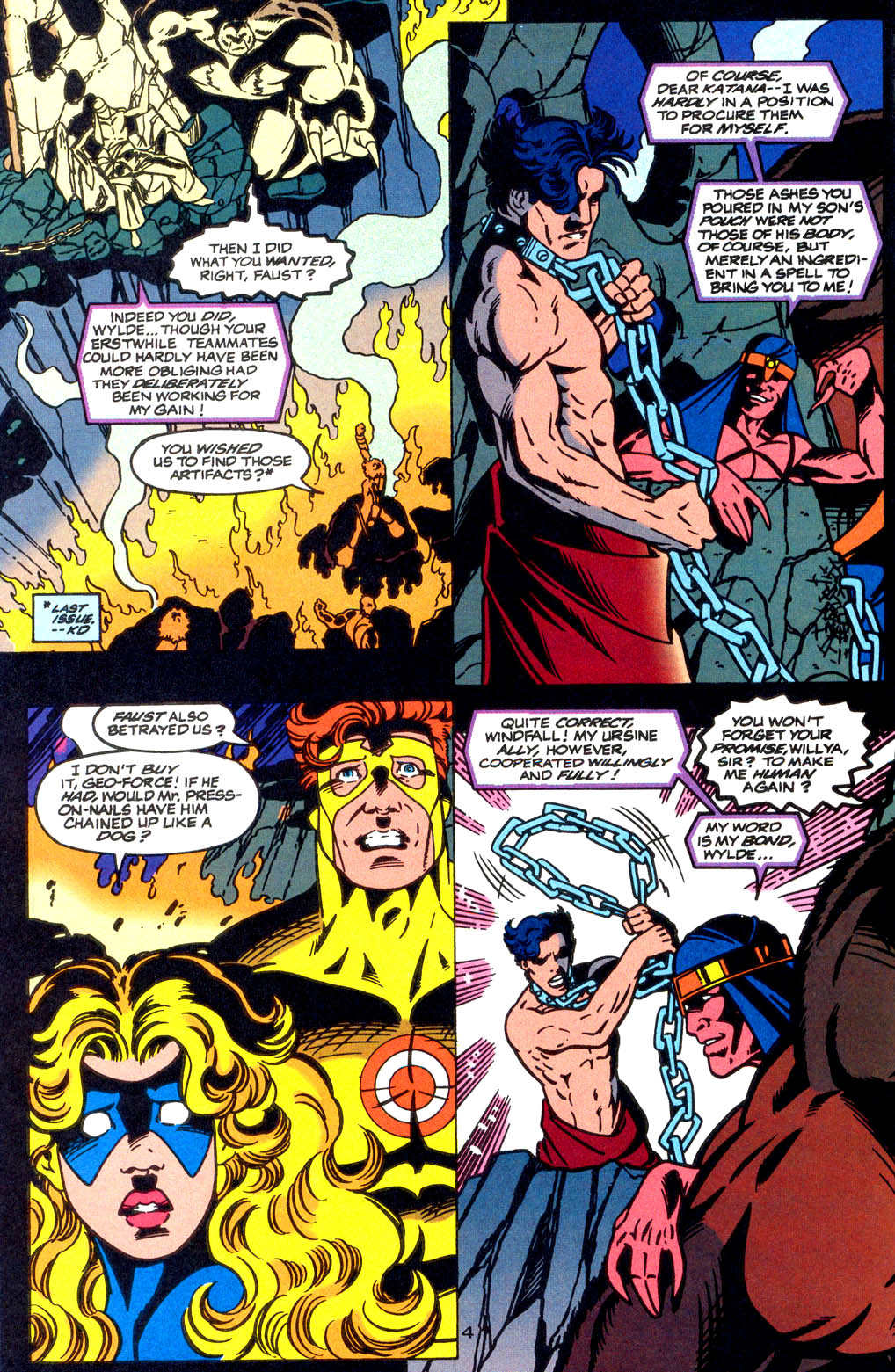 Read online Outsiders (1993) comic -  Issue #19 - 4