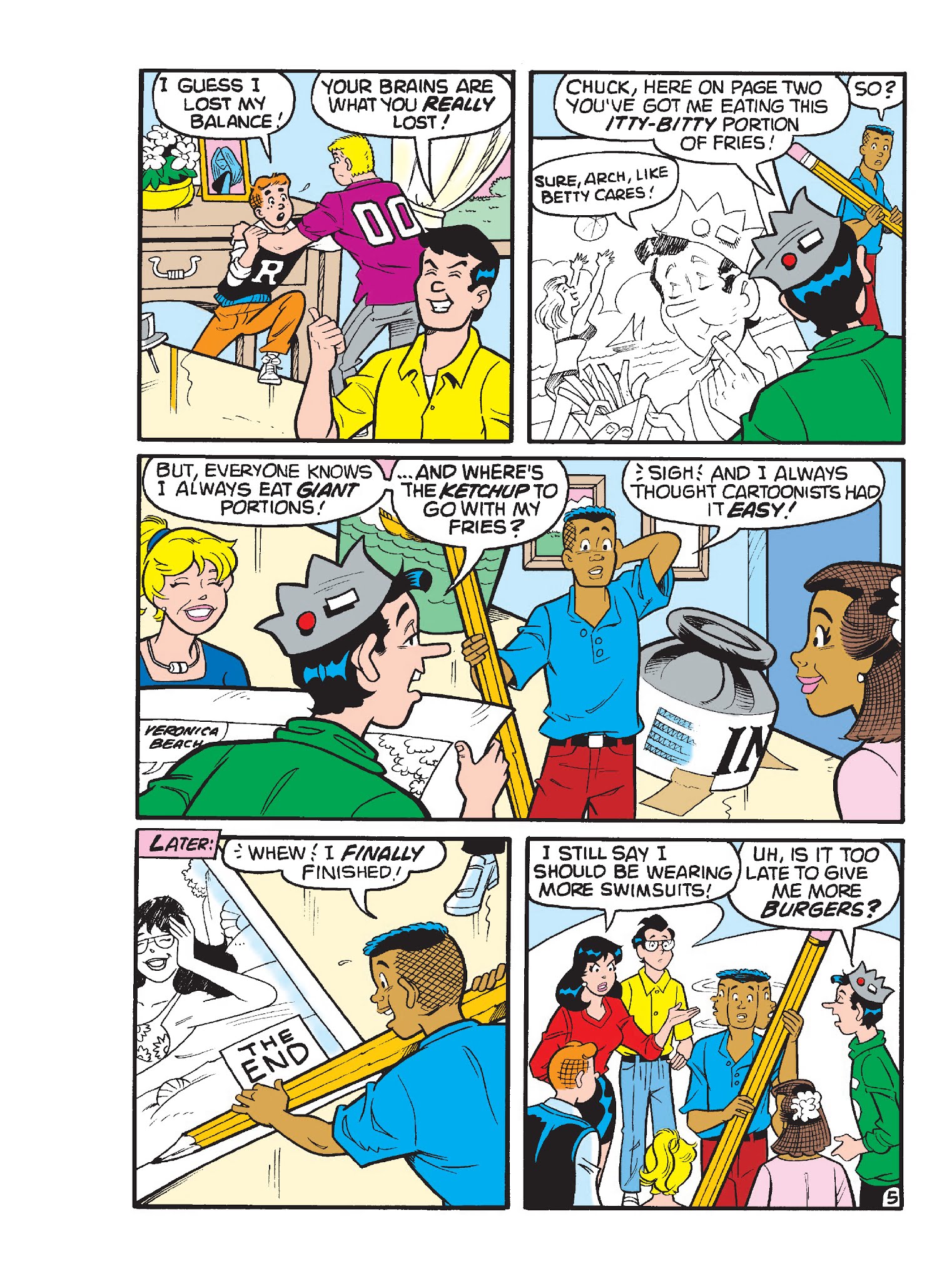 Read online Archie's Funhouse Double Digest comic -  Issue #22 - 162