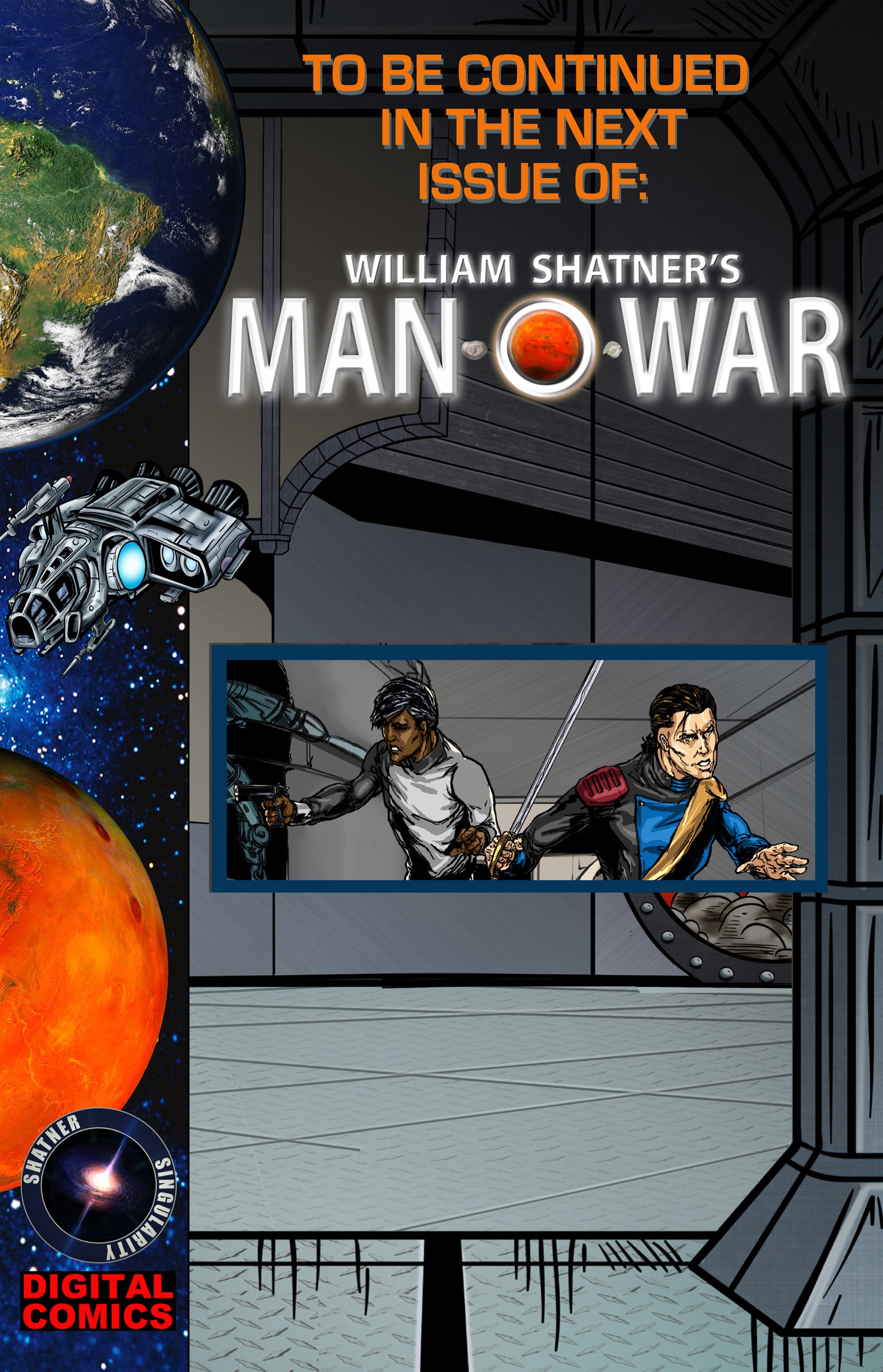 Read online William Shatner's Man O' War comic -  Issue #6 - 28