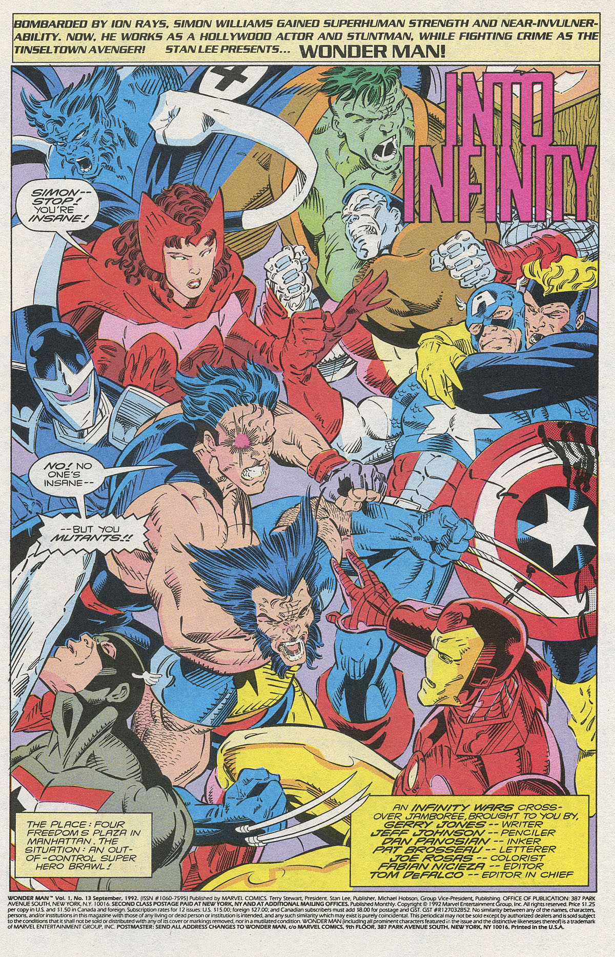 Read online Wonder Man (1991) comic -  Issue #13 - 2