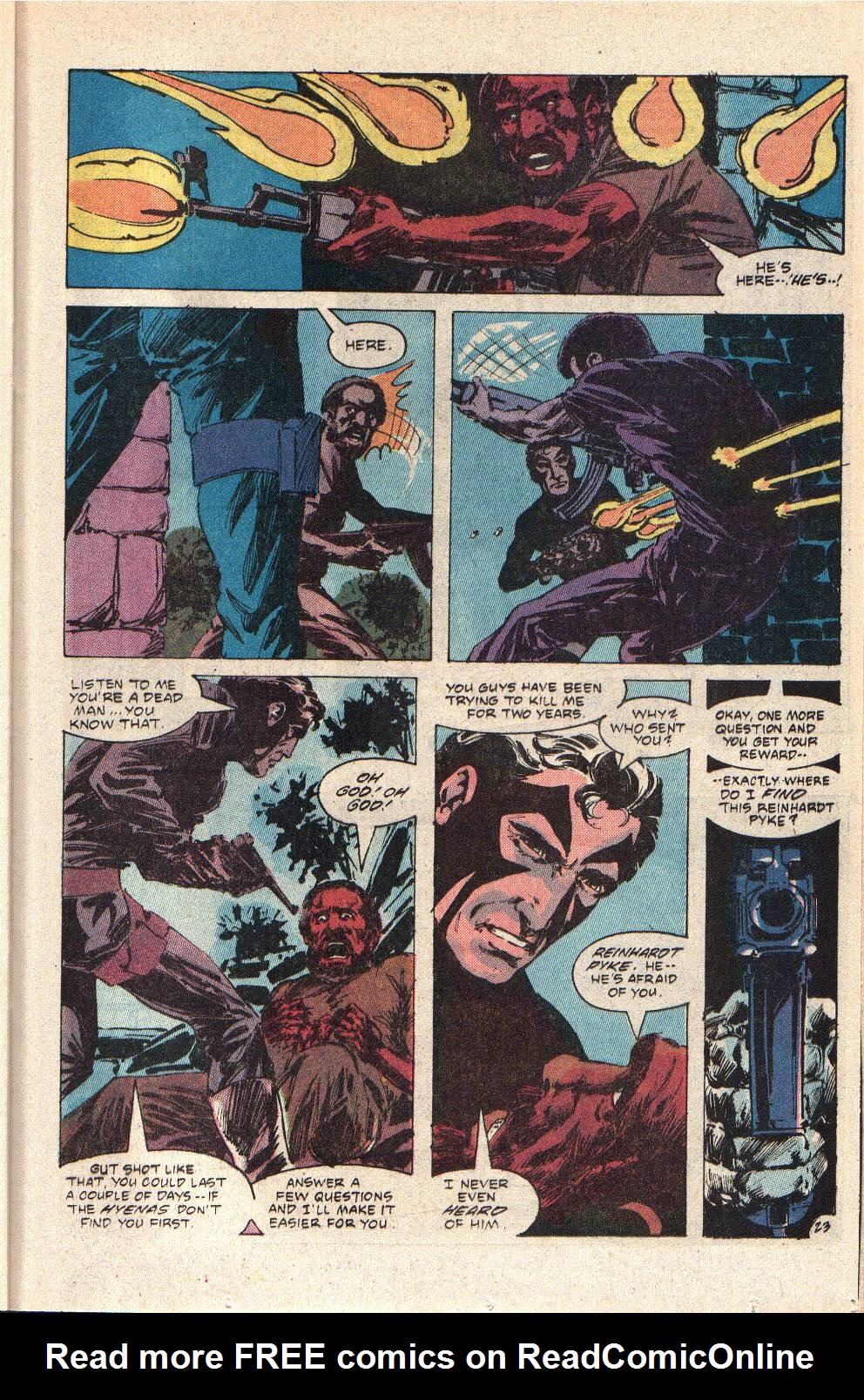 Read online Jon Sable, Freelance comic -  Issue #6 - 25