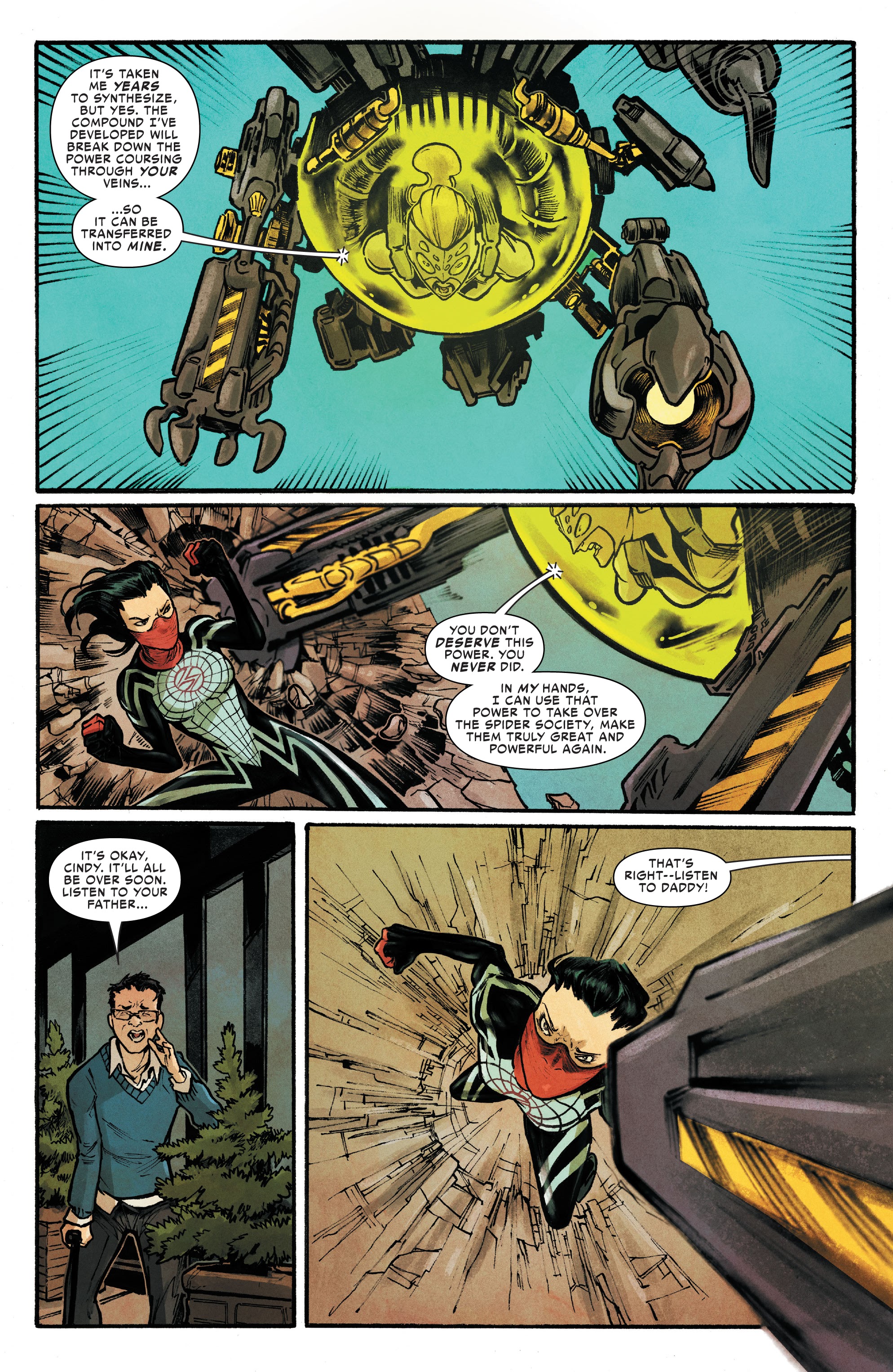 Read online Silk: Out of the Spider-Verse comic -  Issue # TPB 3 (Part 2) - 109