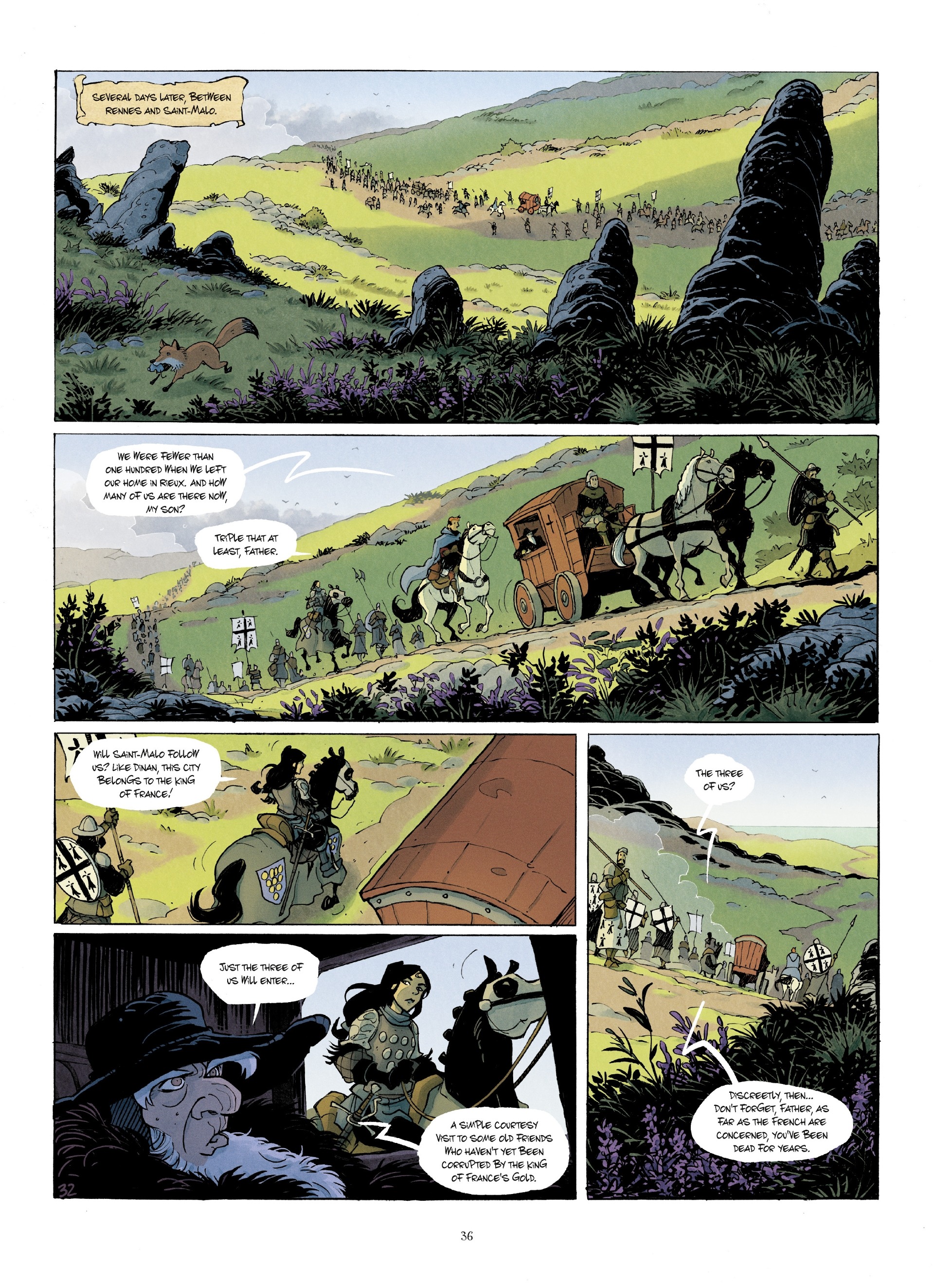 Read online Cinq Avril: The Heir of da Vinci comic -  Issue # Full - 38