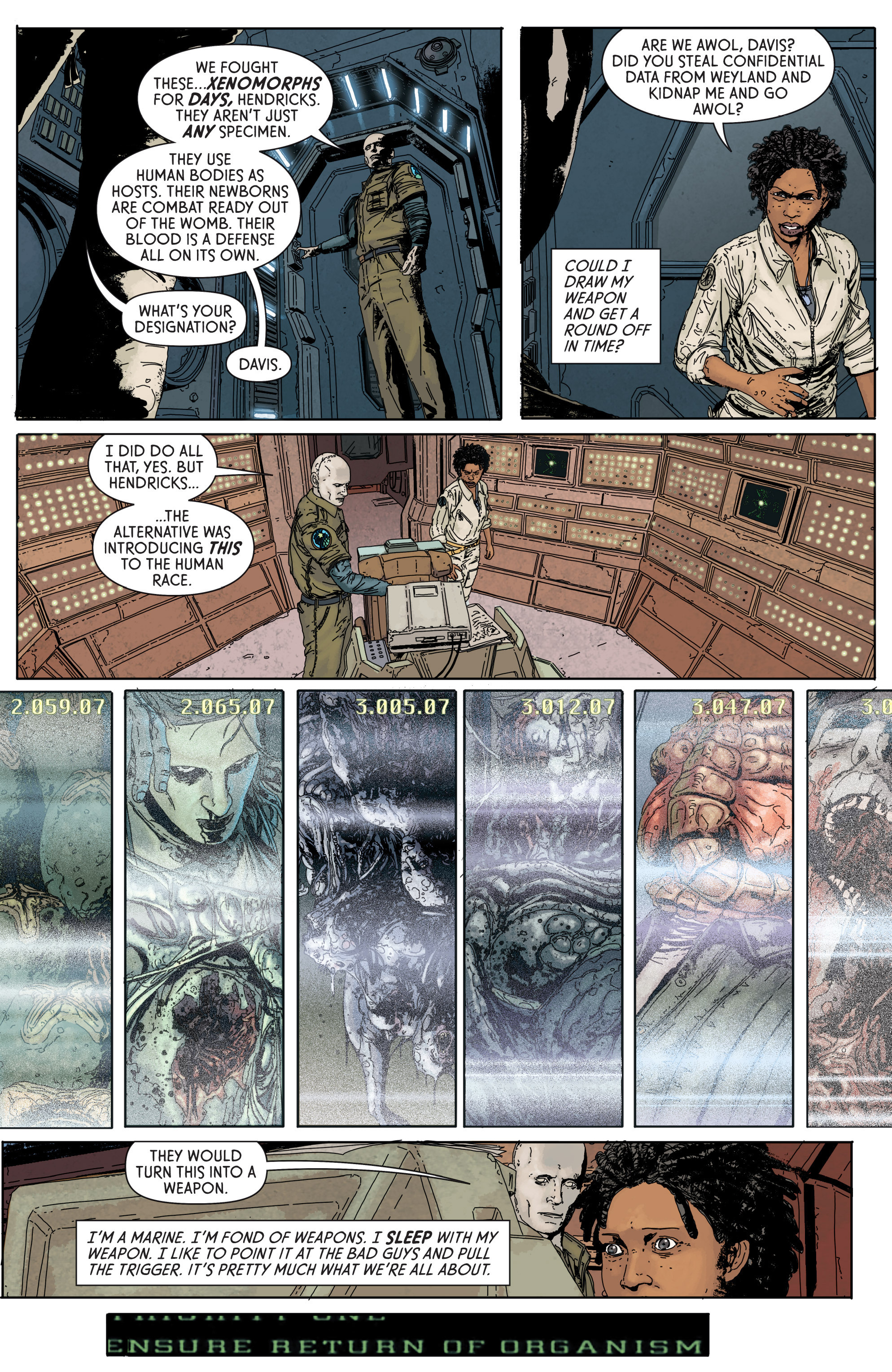 Read online Aliens: Defiance comic -  Issue #1 - 28