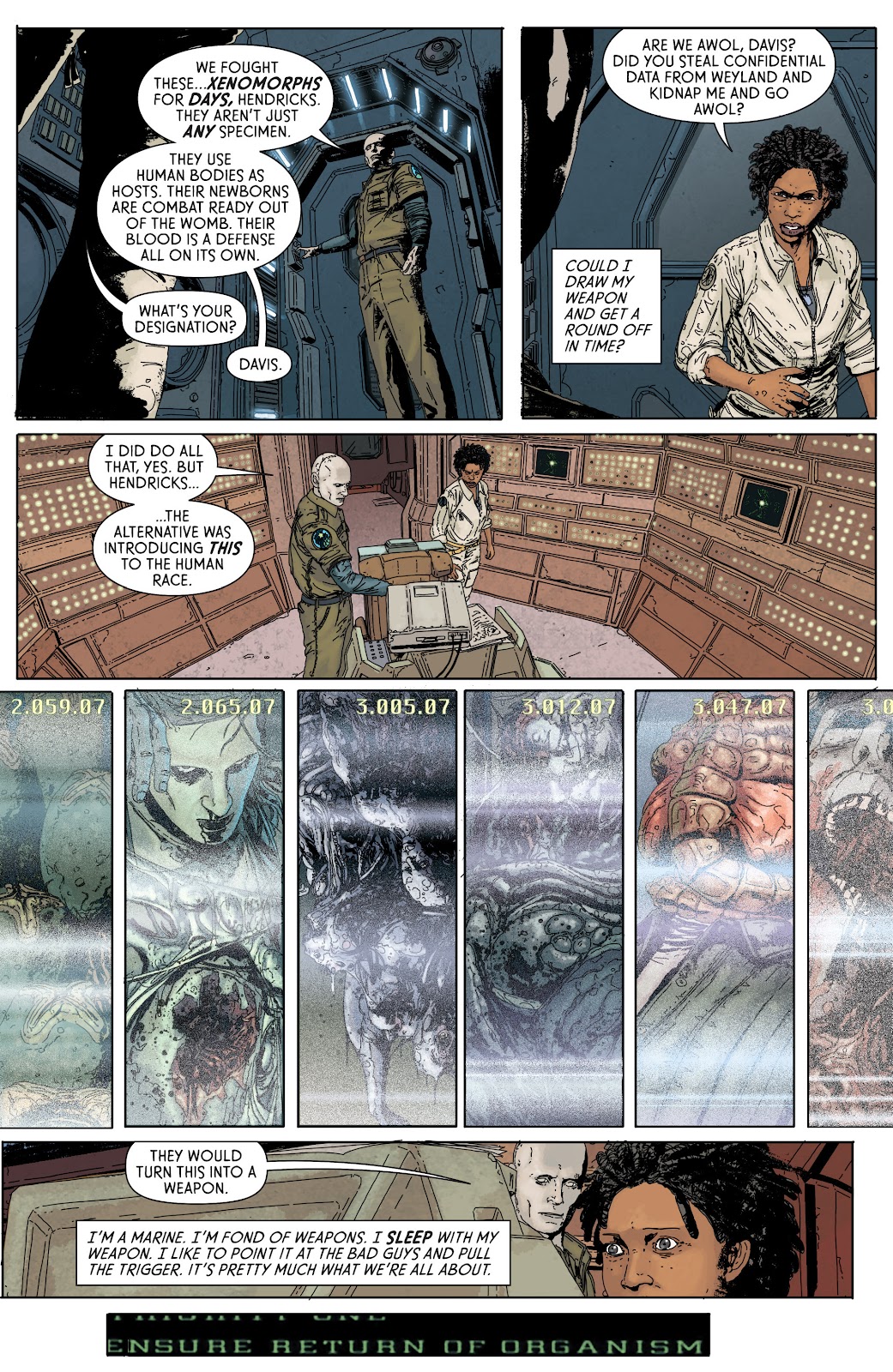 Aliens: Defiance issue 1 - Page 28
