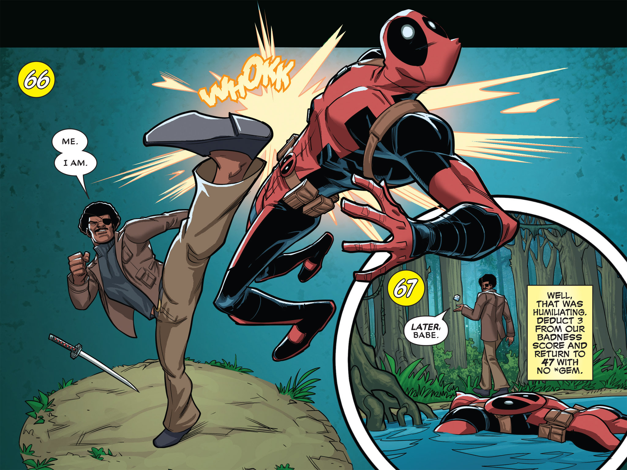 Read online You Are Deadpool comic -  Issue #3 - 69