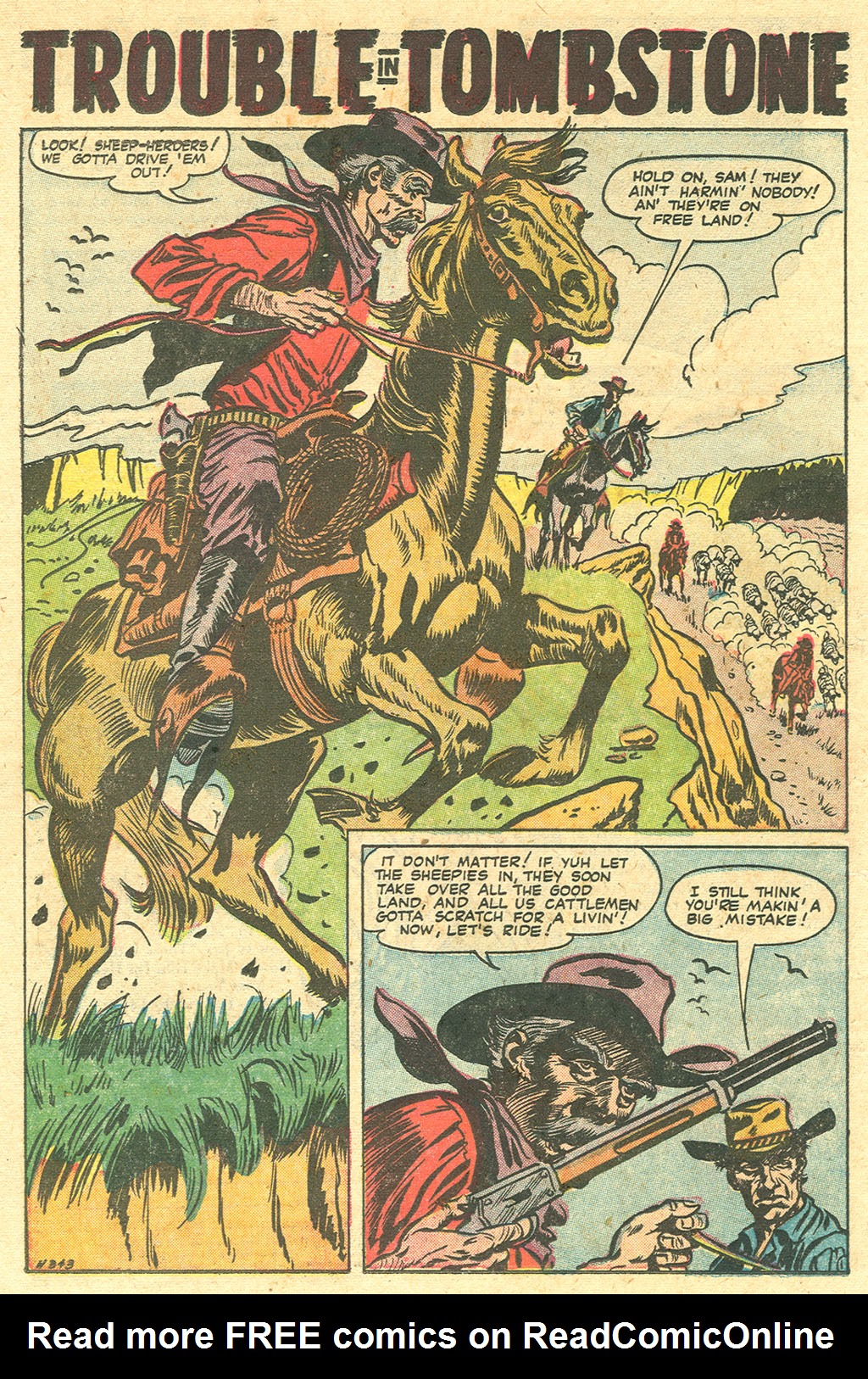 Read online Gunsmoke Western comic -  Issue #33 - 23