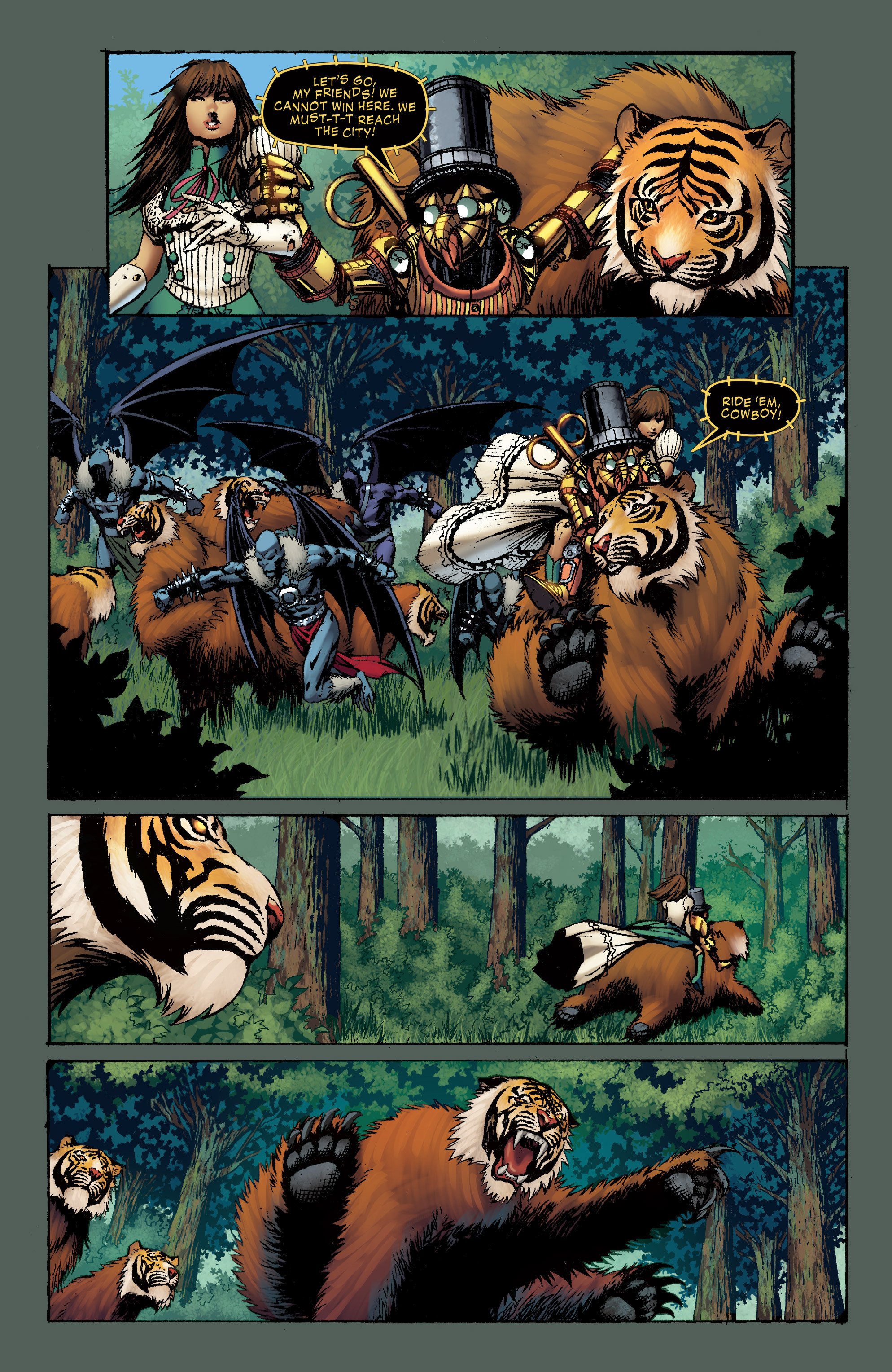 Read online Legends of Oz: Tik-Tok and the Kalidah comic -  Issue #2 - 24