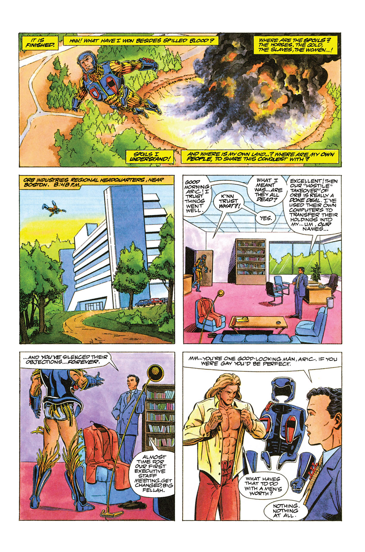 Read online X-O Manowar (1992) comic -  Issue #5 - 4