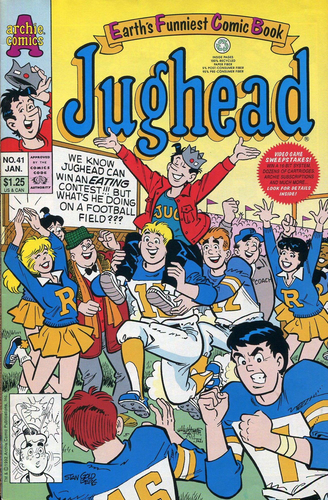 Read online Jughead (1987) comic -  Issue #41 - 1