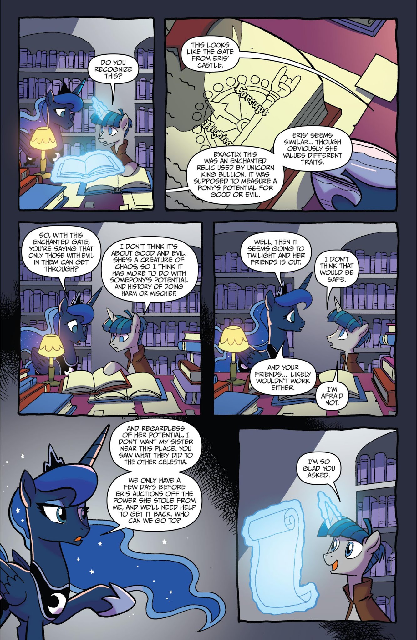 Read online My Little Pony: Nightmare Knights comic -  Issue #2 - 6