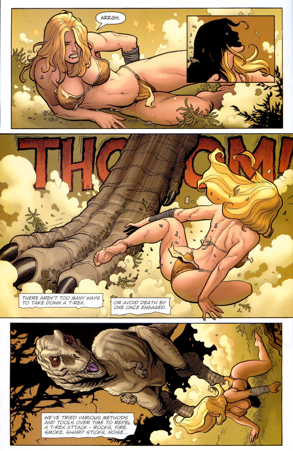 Read online Shanna, the She-Devil (2005) comic -  Issue #3 - 17