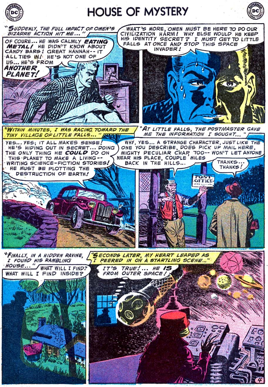 Read online House of Mystery (1951) comic -  Issue #49 - 6