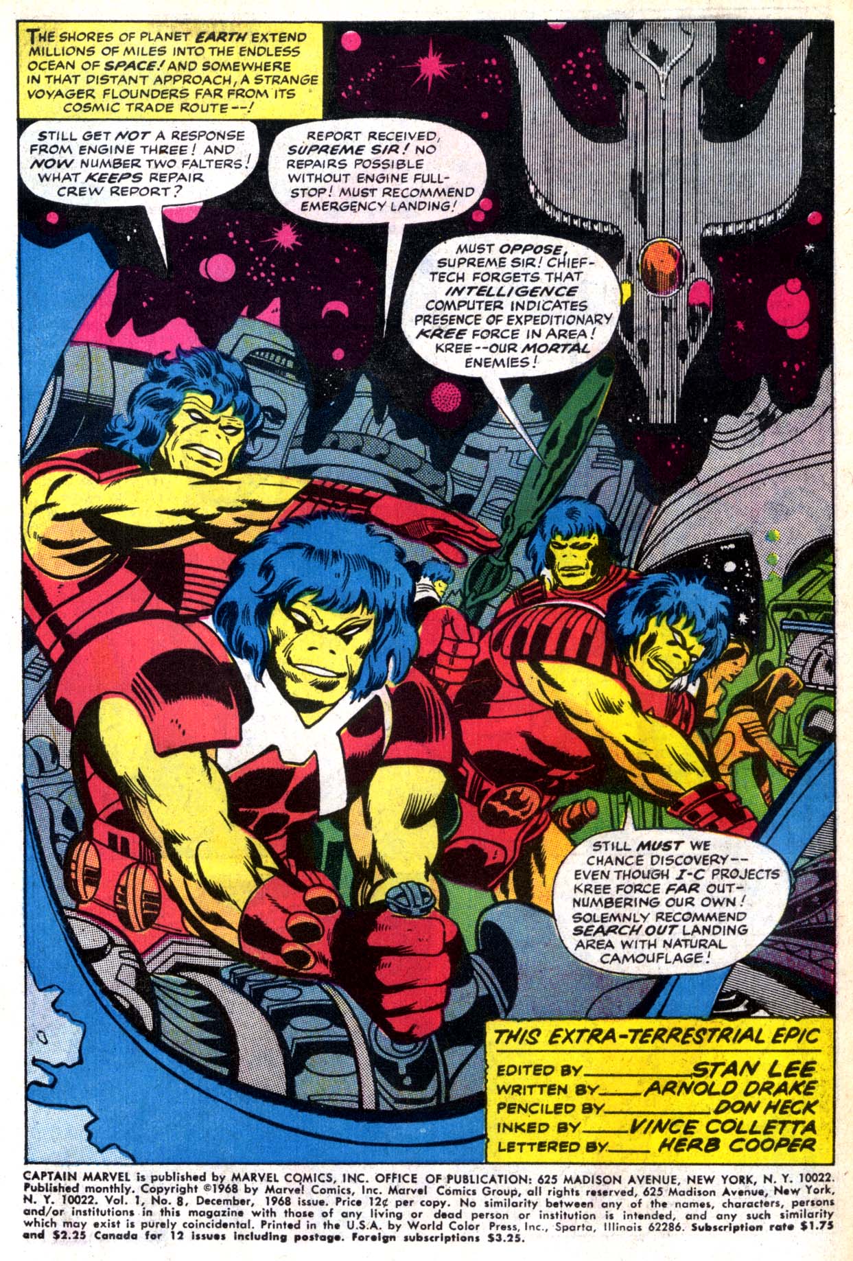 Captain Marvel (1968) Issue #8 #8 - English 2