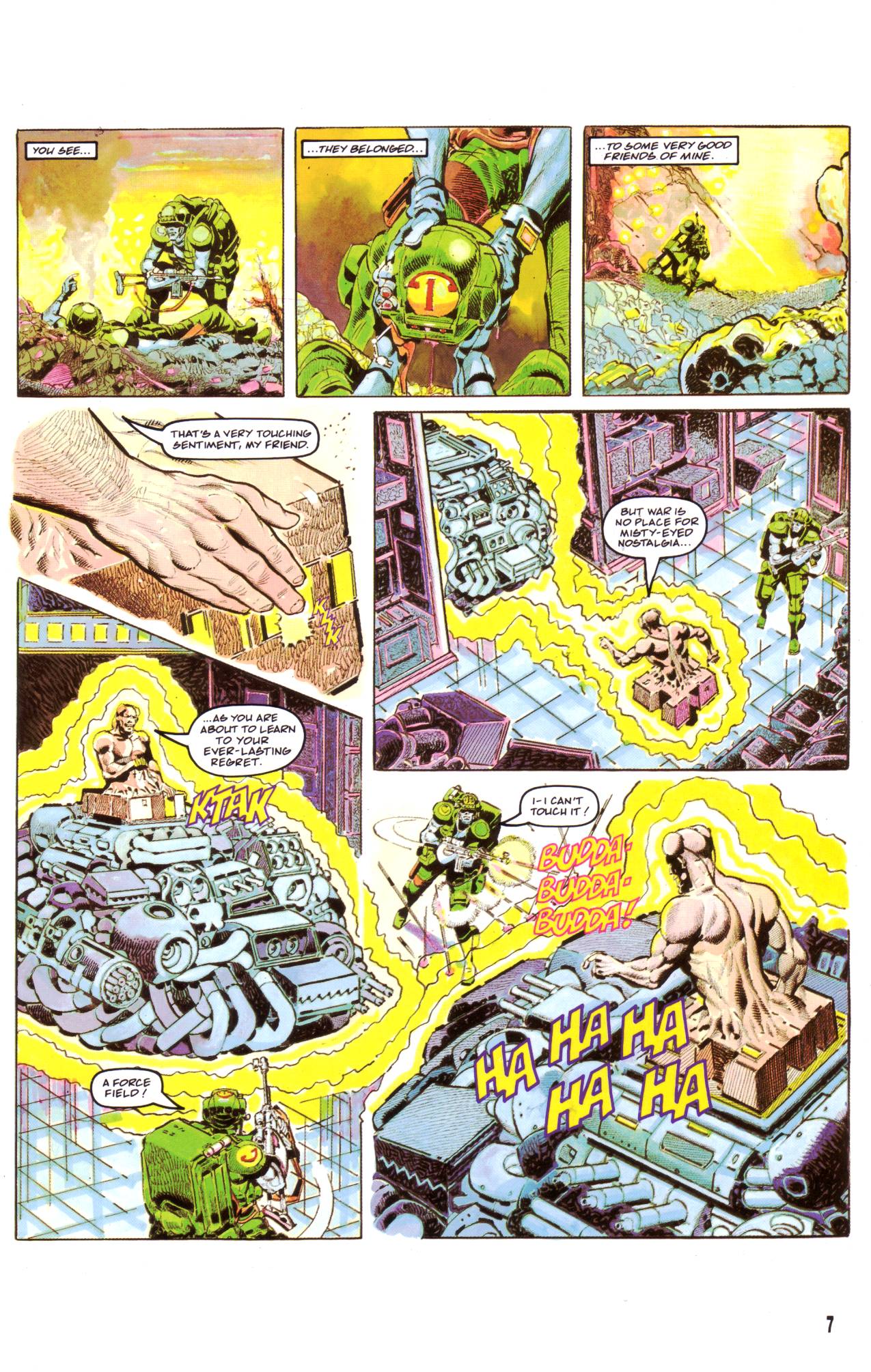 Read online Rogue Trooper:  The Final Warrior comic -  Issue #3 - 8