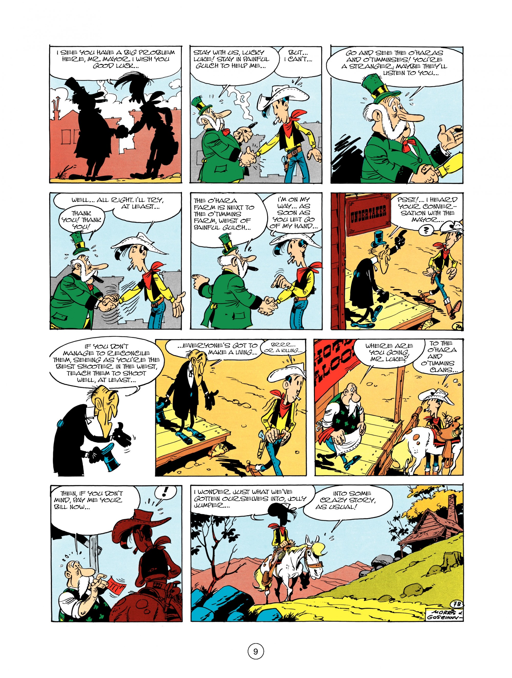 Read online A Lucky Luke Adventure comic -  Issue #12 - 9