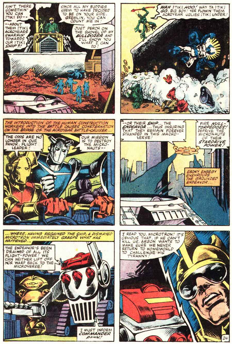 Read online Micronauts (1979) comic -  Issue #39 - 25