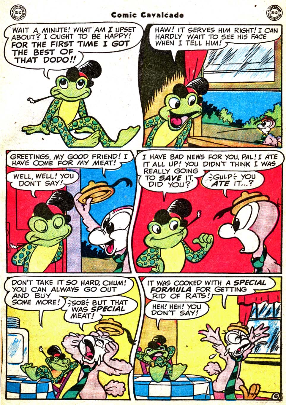 Read online Comic Cavalcade comic -  Issue #31 - 71