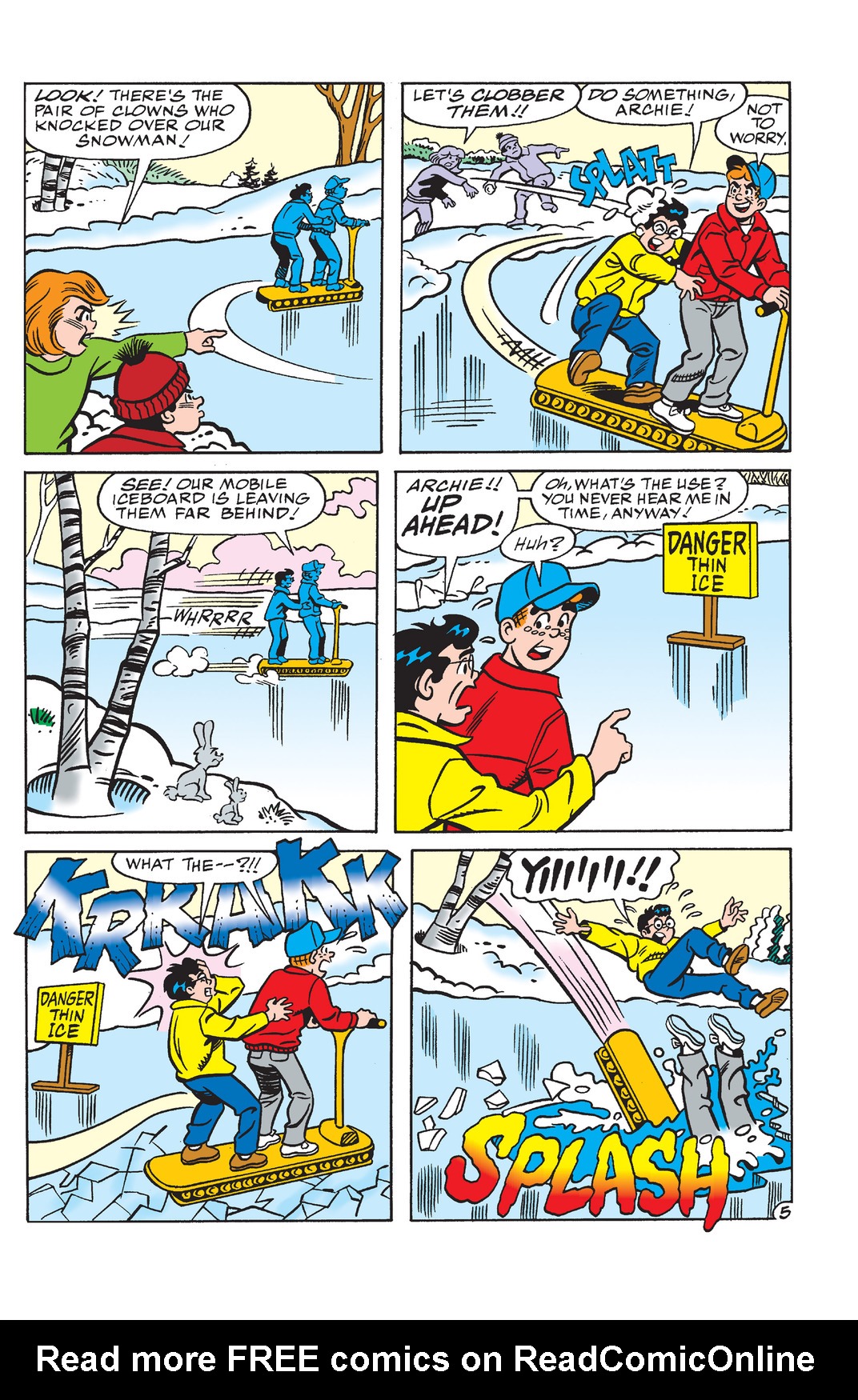 Read online World of Archie: Xtreme Winter comic -  Issue # Full - 62