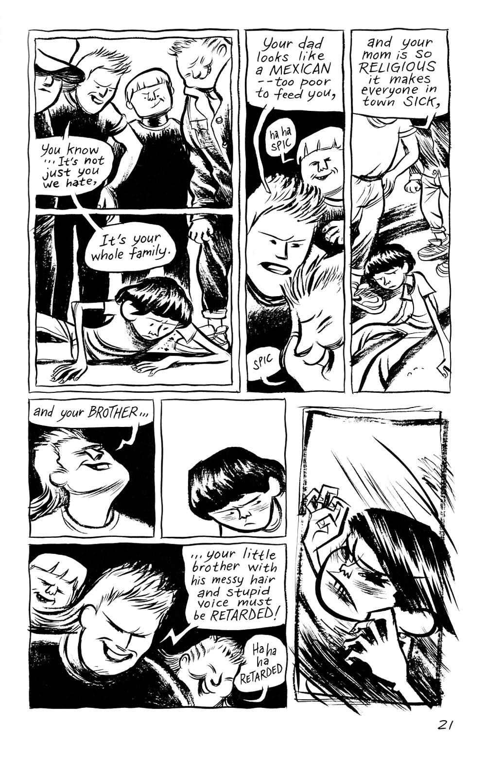 Read online Blankets comic -  Issue #1 - 19