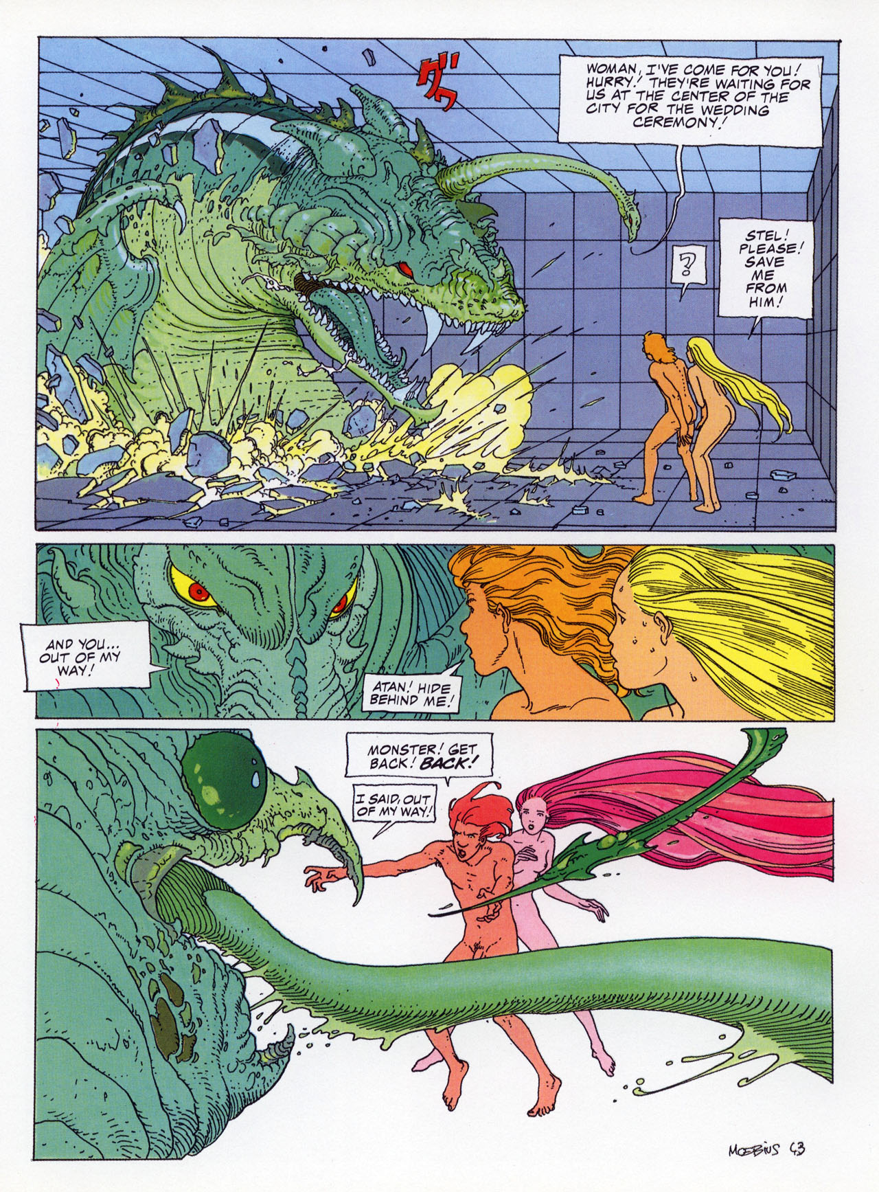 Read online Epic Graphic Novel: Moebius comic -  Issue # TPB 5 - 49
