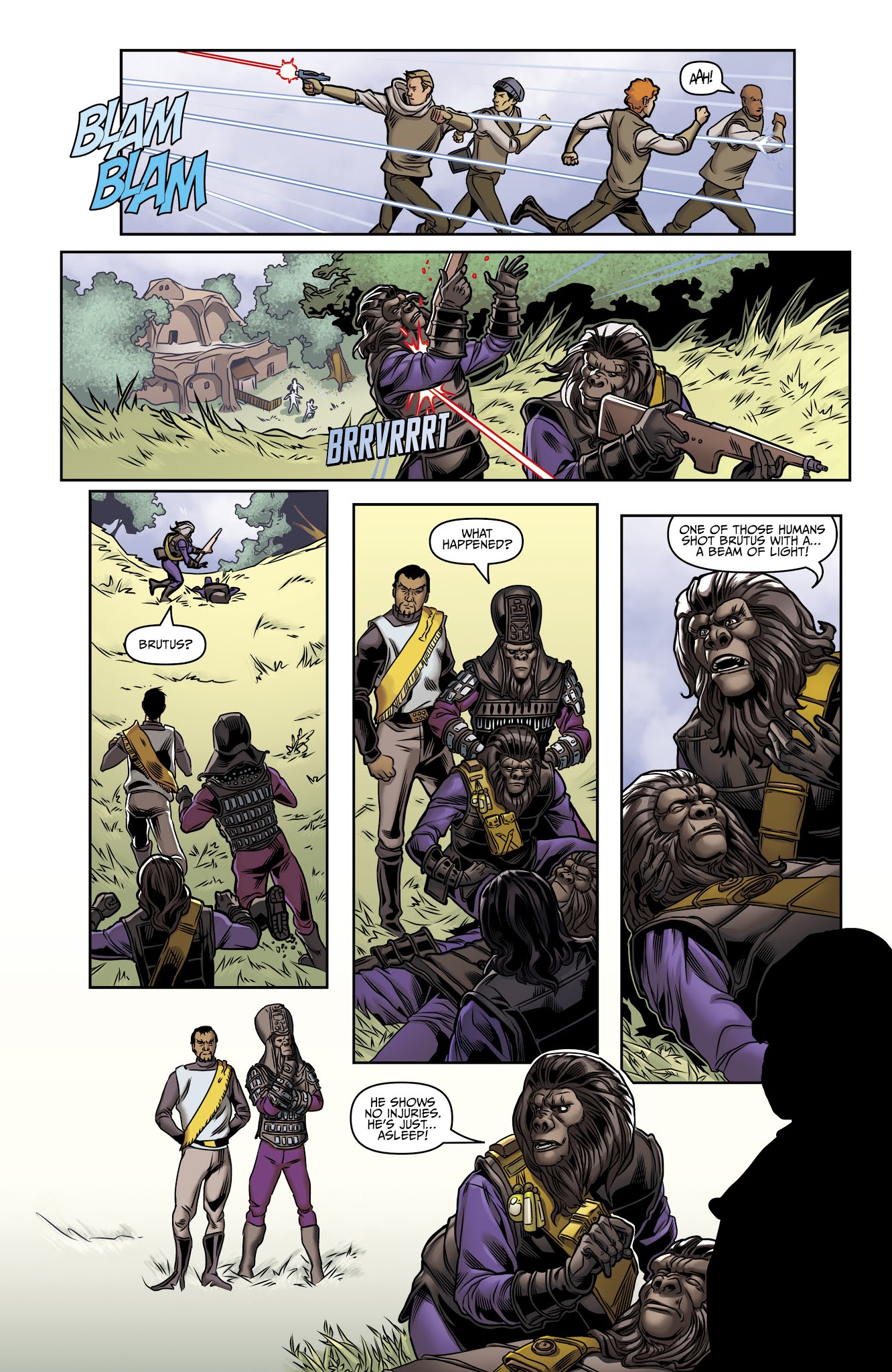 Read online Star Trek/Planet of the Apes: The Primate Directive comic -  Issue # _TPB - 29