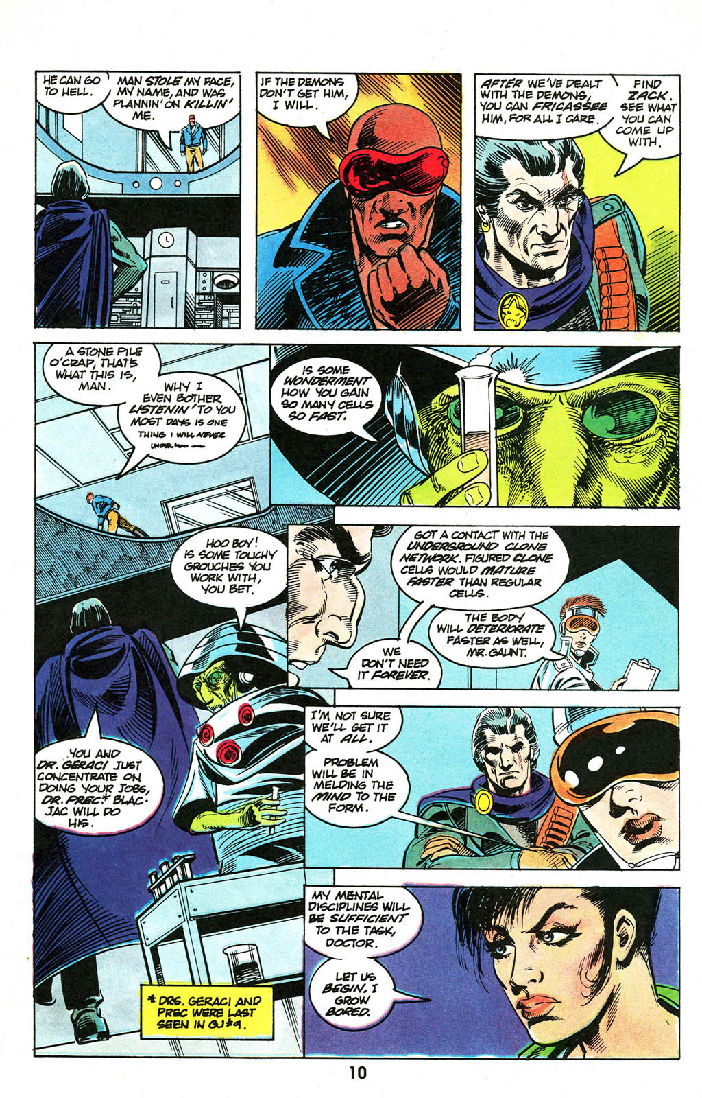 Read online Grimjack comic -  Issue #47 - 11