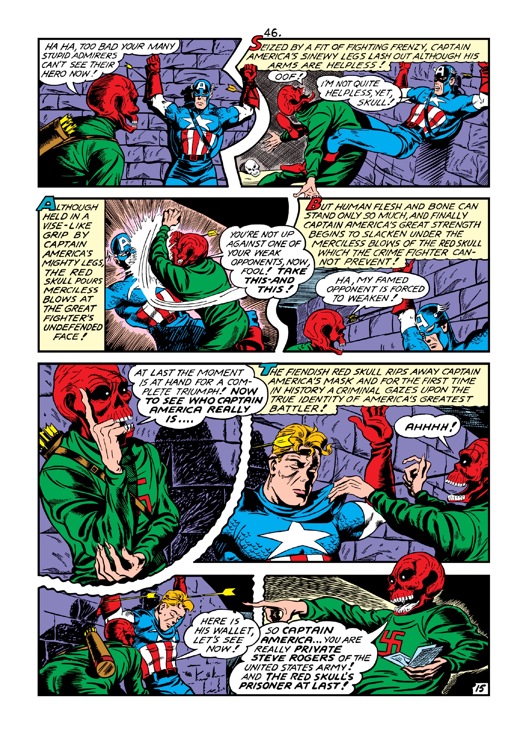 Read online Marvel Masterworks: Golden Age Captain America comic -  Issue # TPB 4 (Part 3) - 53