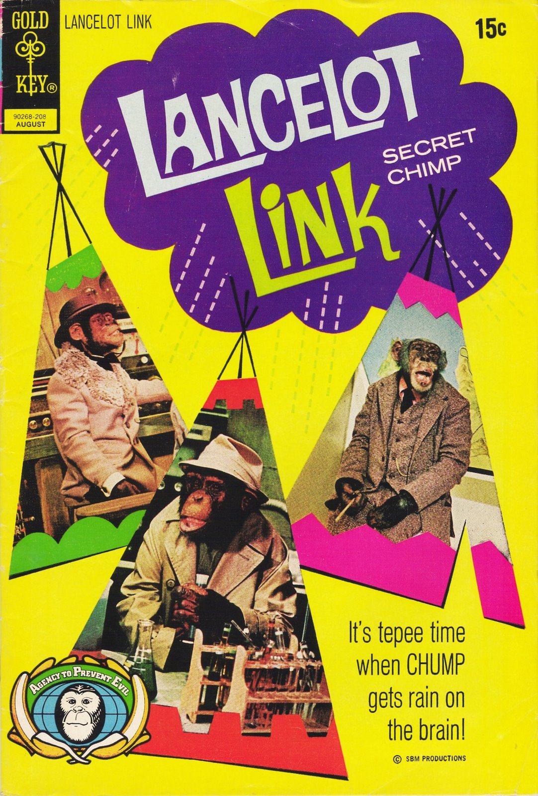 Read online Lancelot Link Secret Chimp comic -  Issue #6 - 1