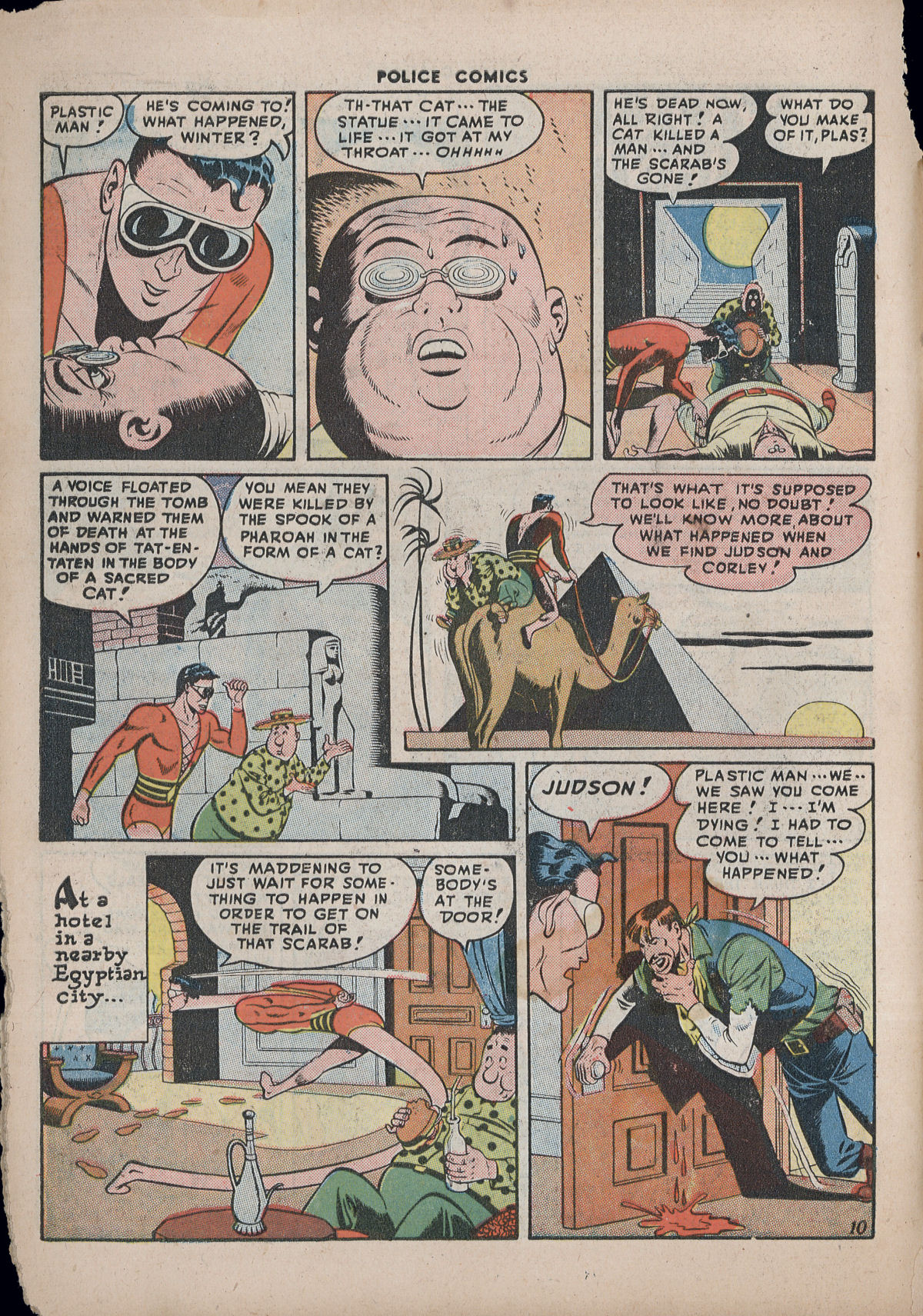 Read online Police Comics comic -  Issue #72 - 12