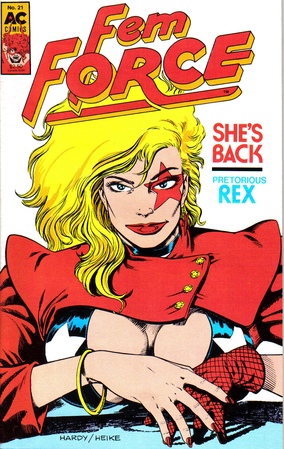 Read online Femforce comic -  Issue #21 - 1