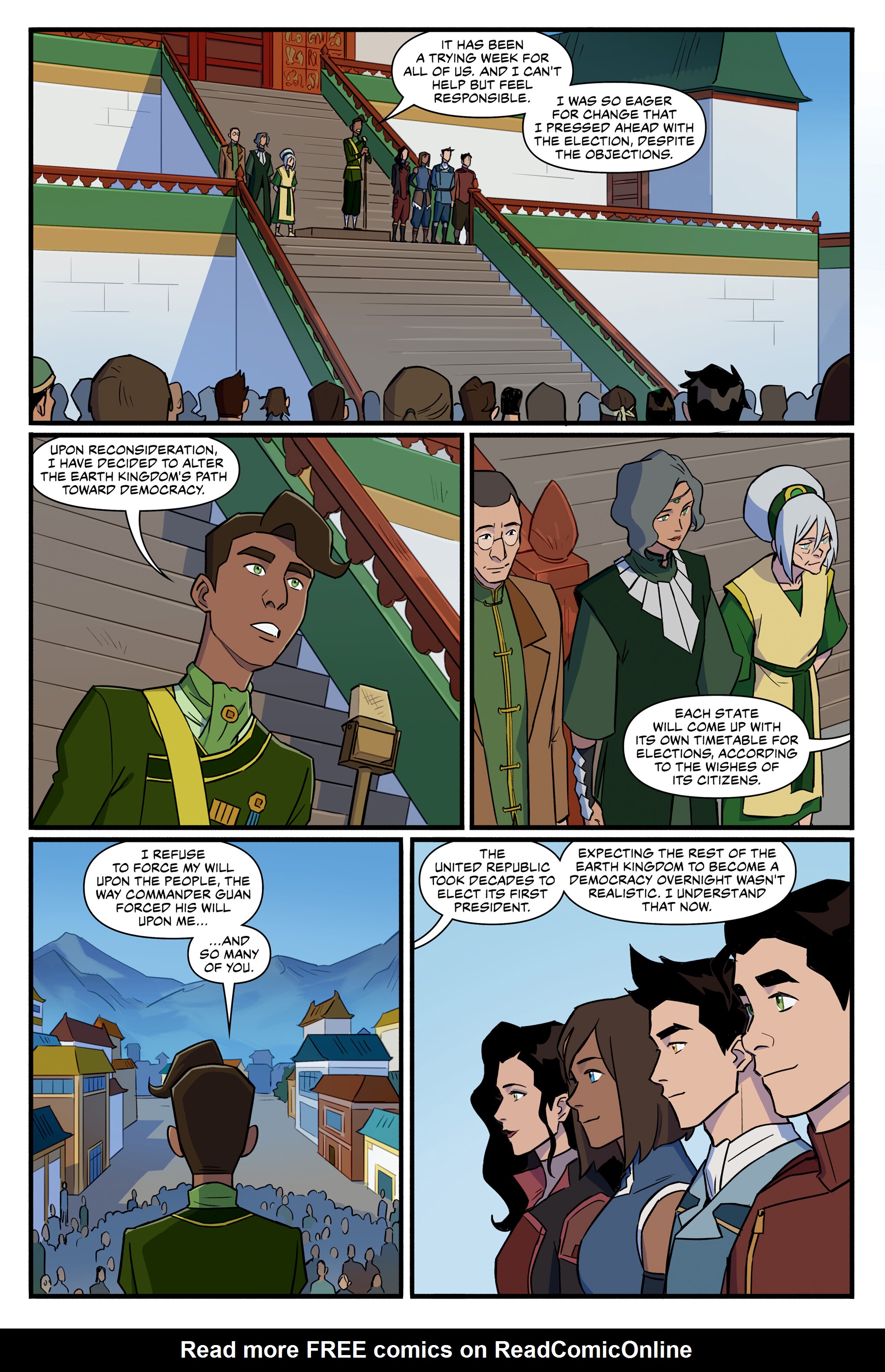 Read online Nickelodeon The Legend of Korra: Ruins of the Empire comic -  Issue # TPB 3 - 67