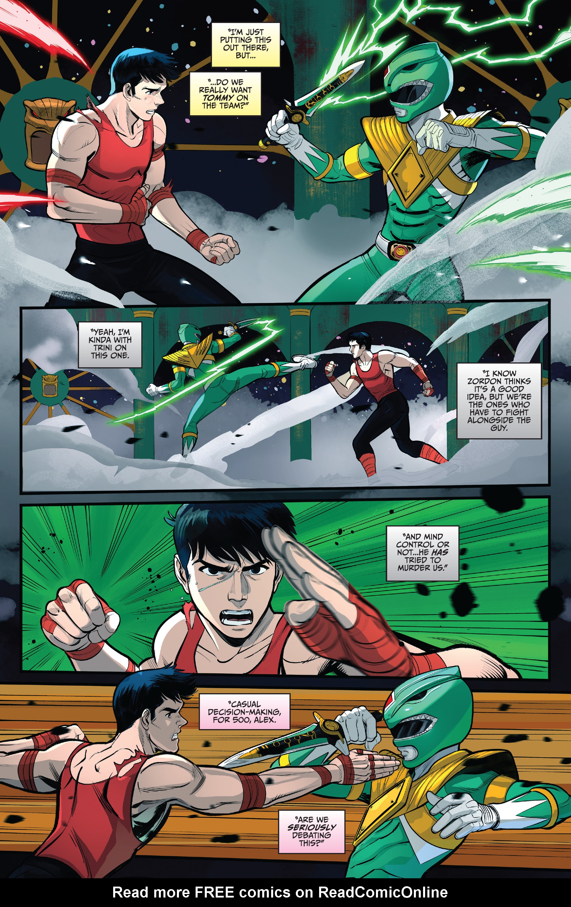 Read online Saban's Go Go Power Rangers comic -  Issue #22 - 3