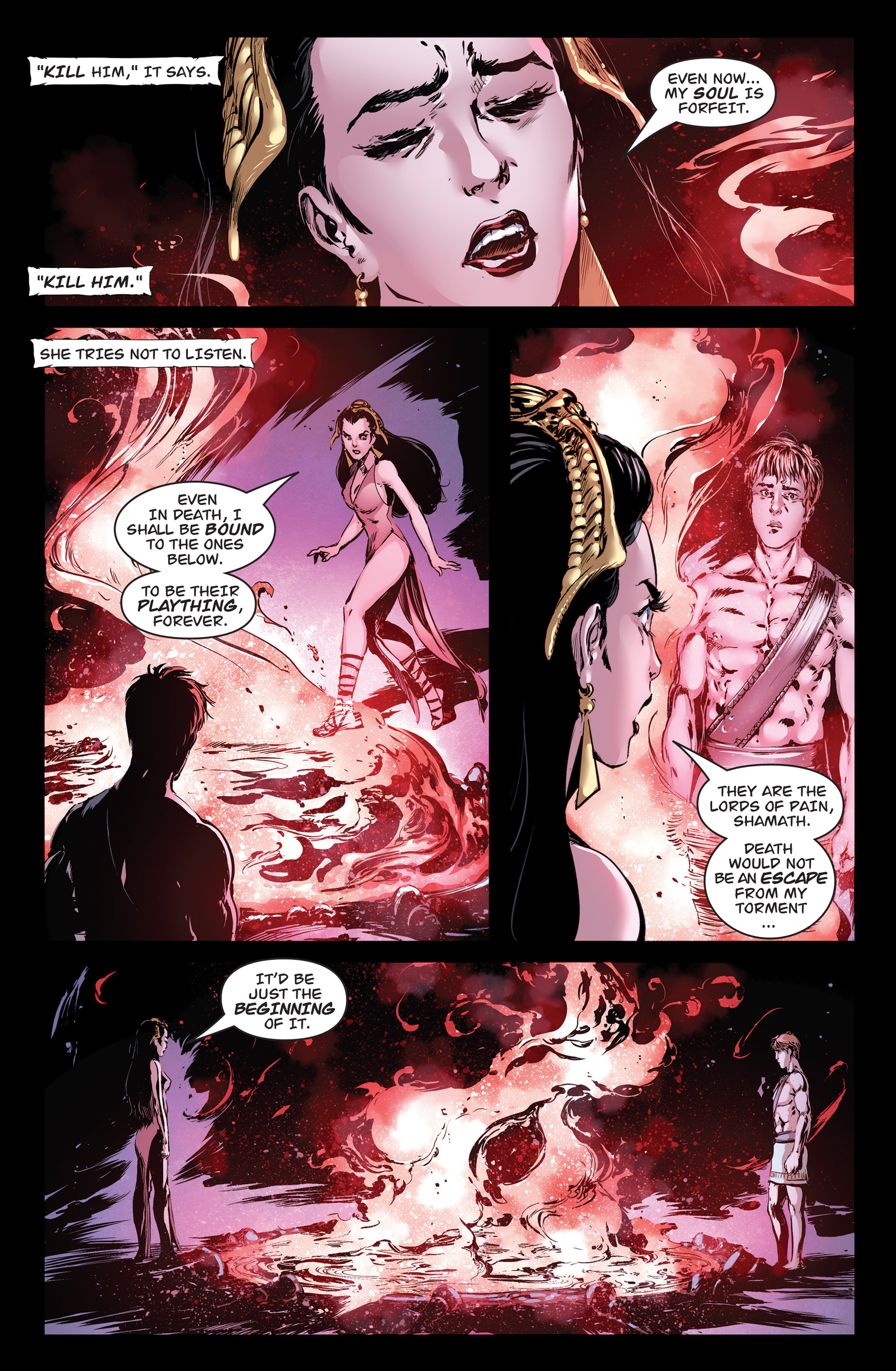 Read online Queen of Vampires comic -  Issue #4 - 18