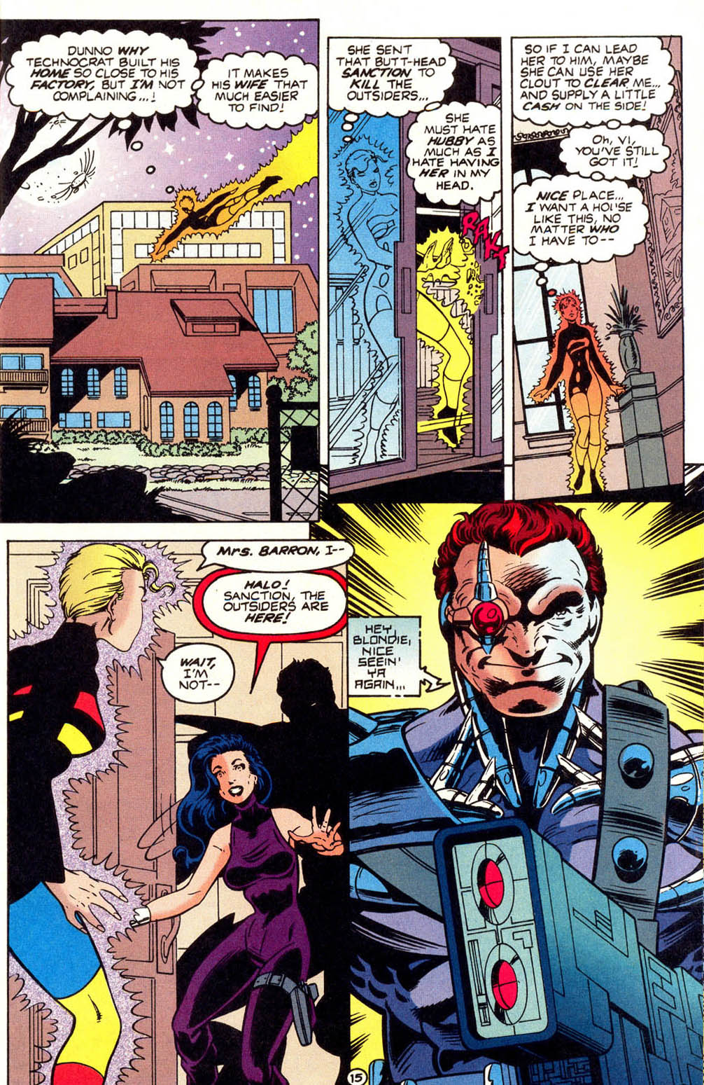 Read online Outsiders (1993) comic -  Issue #7 - 16