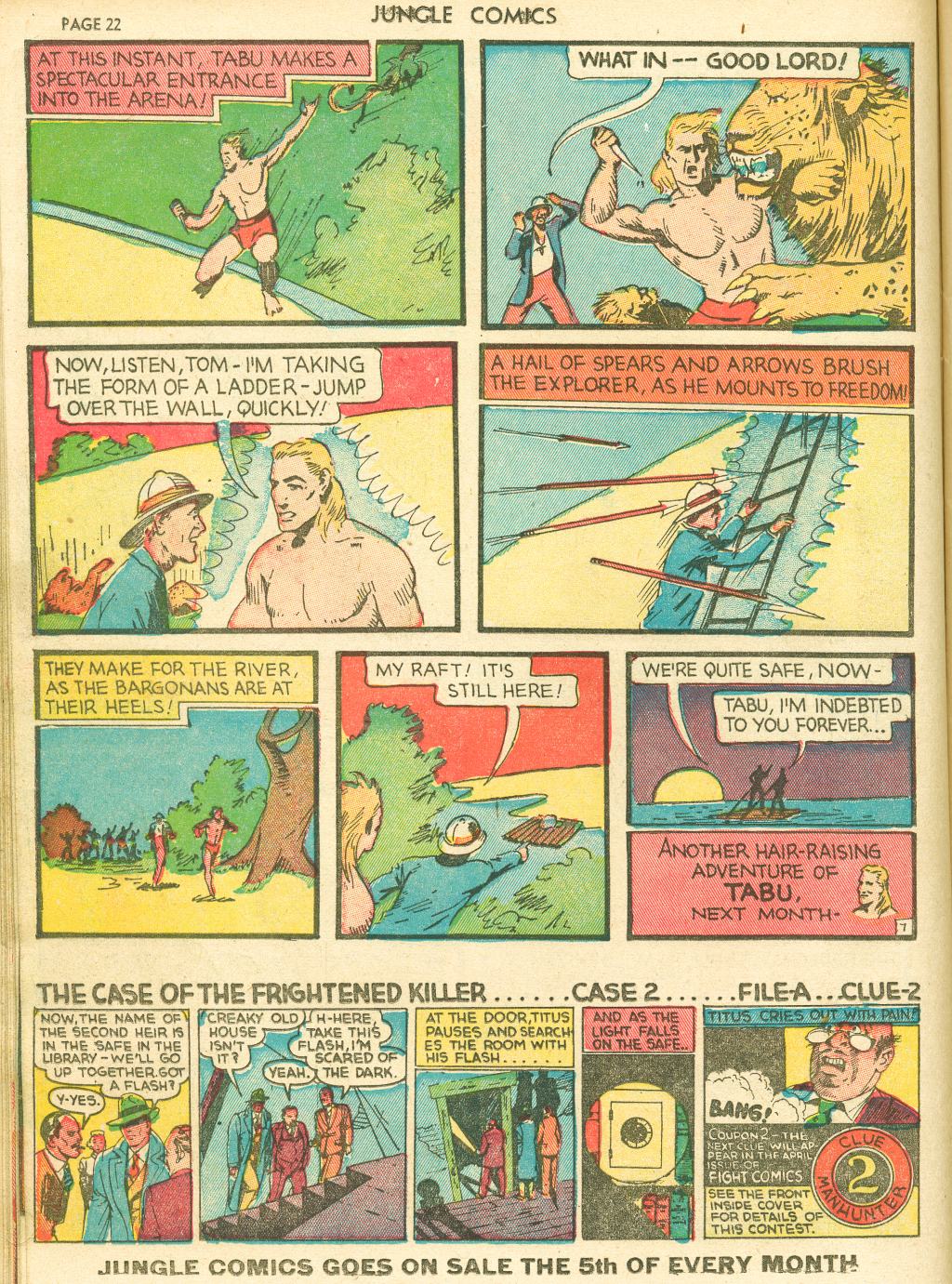 Read online Jungle Comics comic -  Issue #4 - 24
