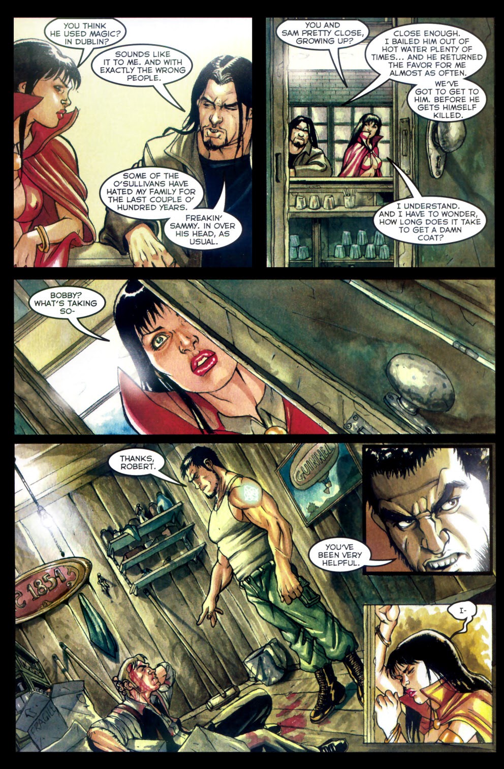 Read online Vampirella (2001) comic -  Issue #22 - 11