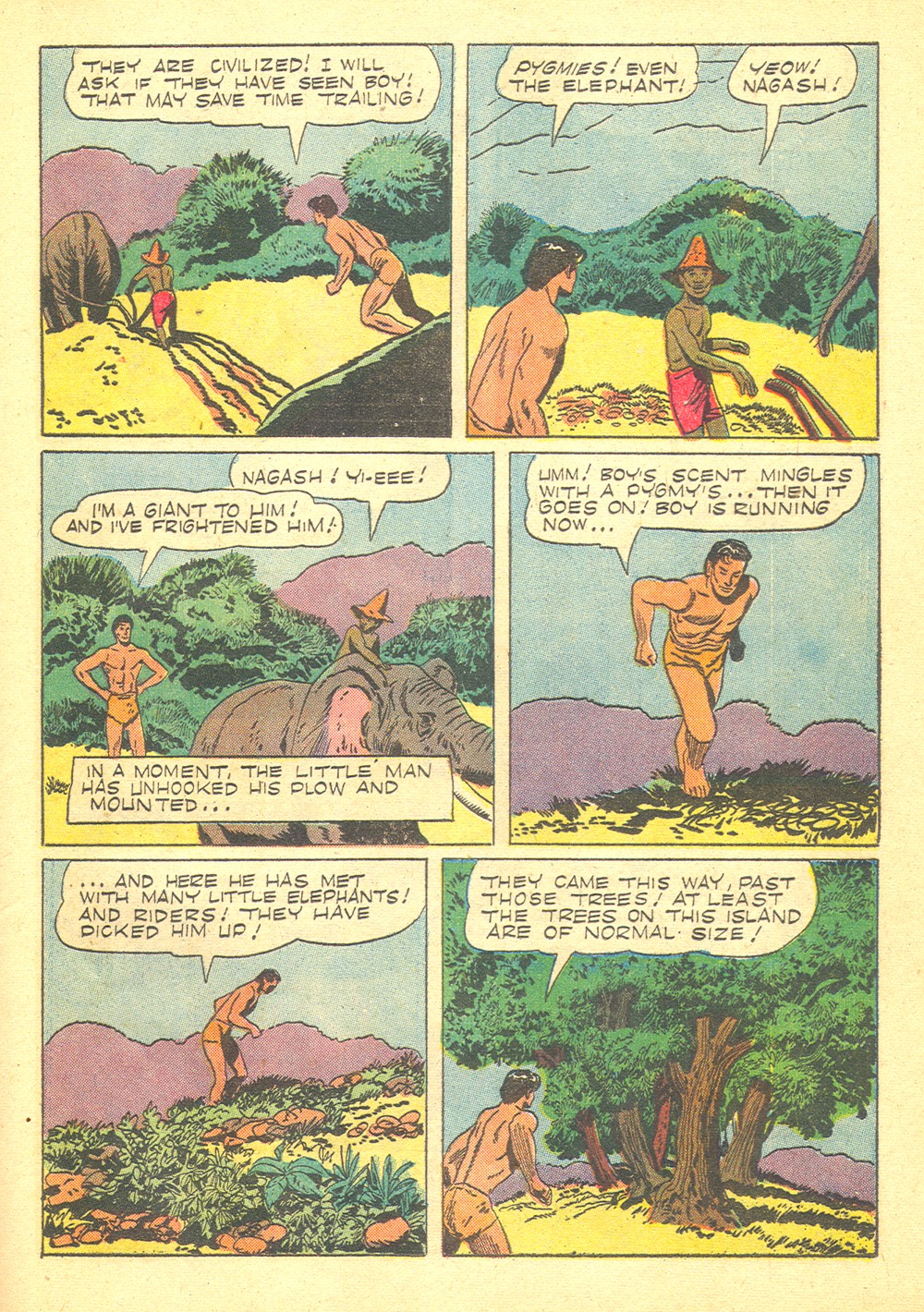 Read online Tarzan (1948) comic -  Issue #70 - 21
