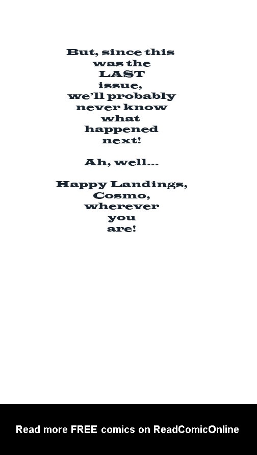 Read online Cosmo the Merry Martian comic -  Issue #6 - 35