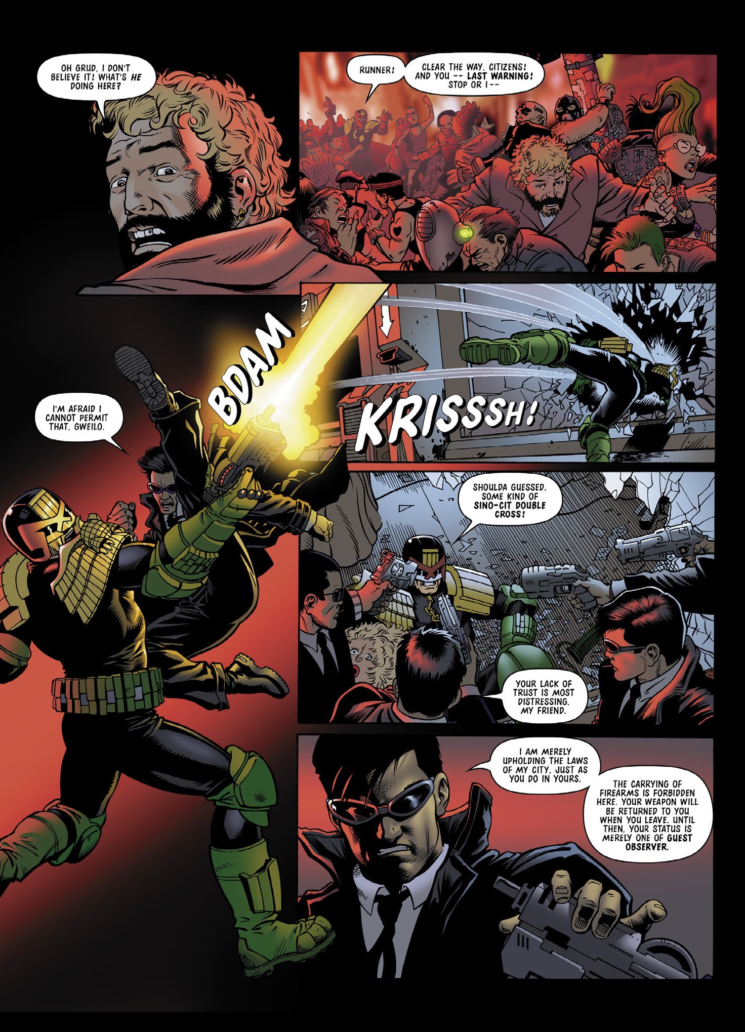 Read online Judge Dredd: The Complete Case Files comic -  Issue # TPB 38 (Part 2) - 92